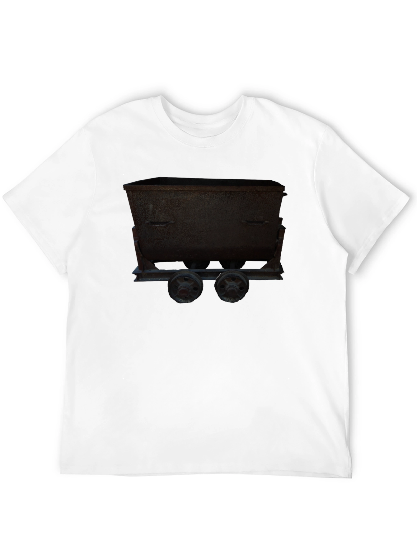 Mining Cart Graphic Tee - Dark