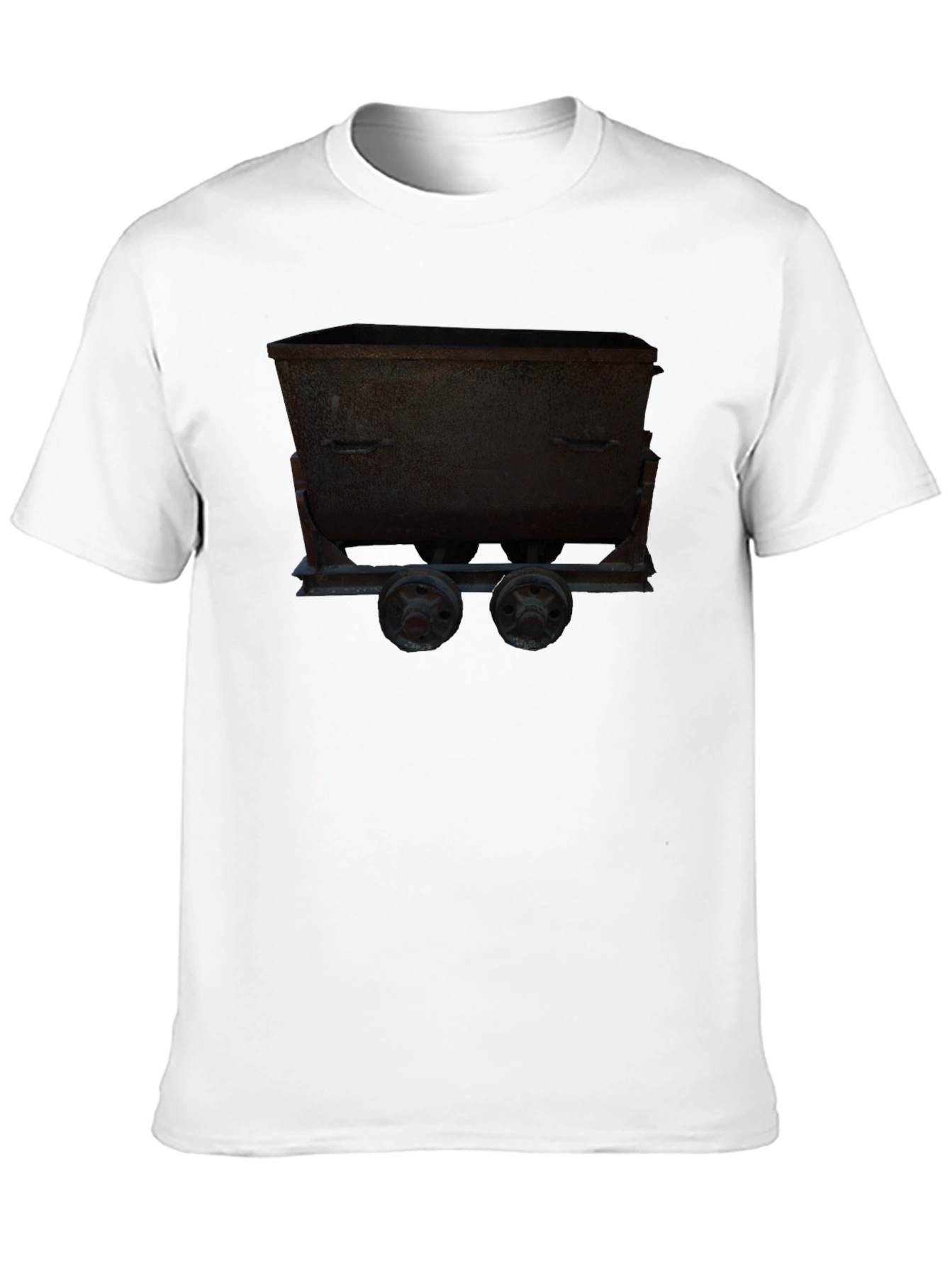 Mining Cart Graphic Tee - Dark