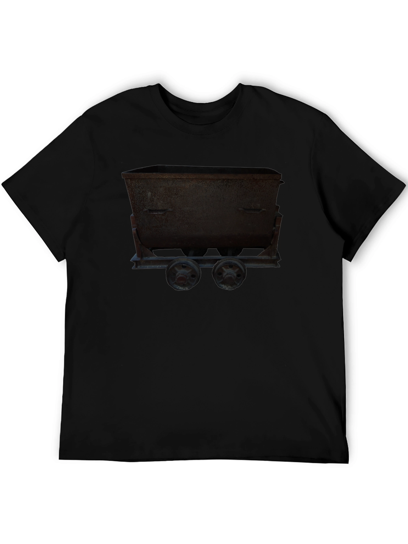 Mining Cart Graphic Tee - Dark