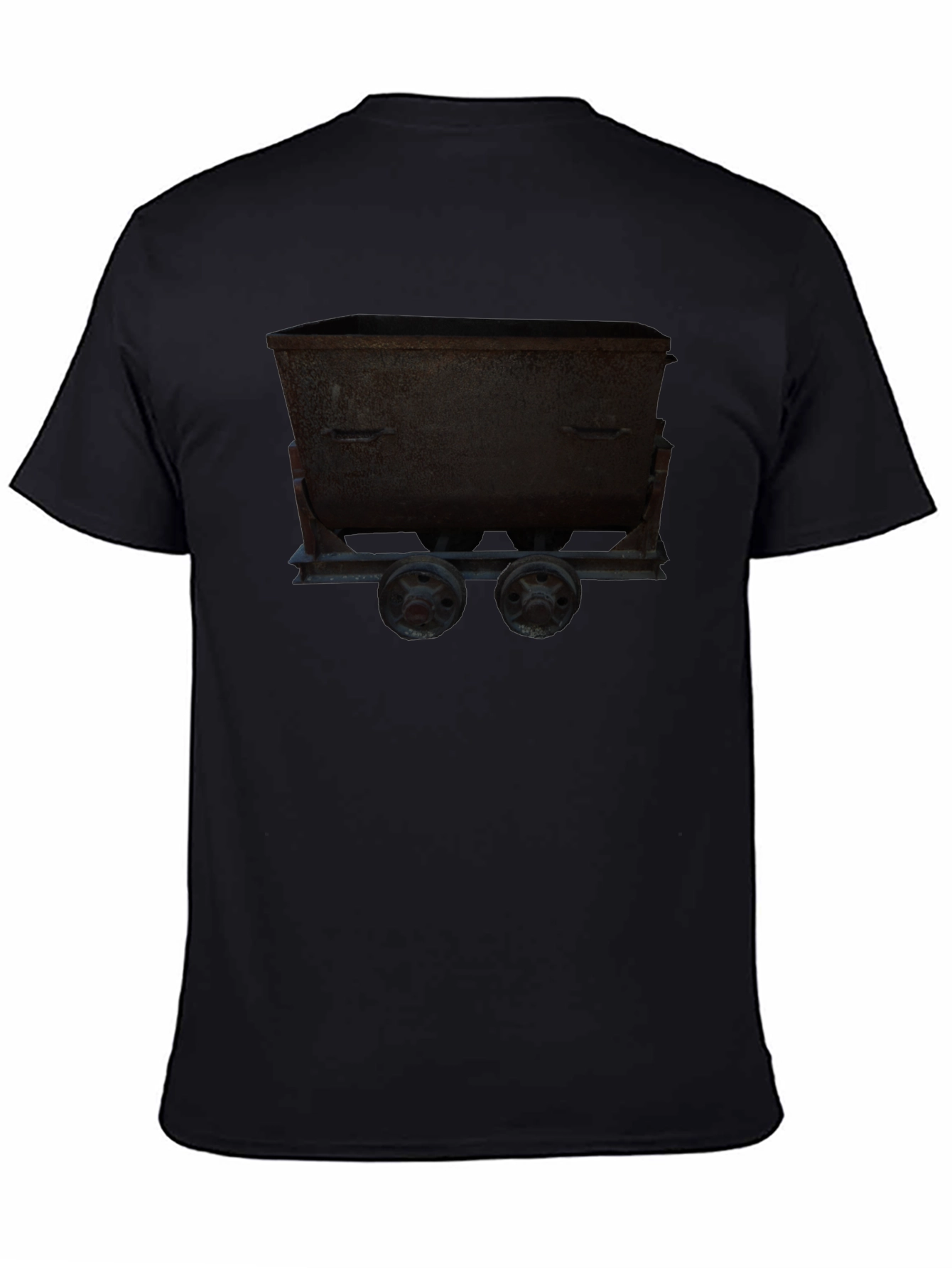 Mining Cart Graphic Tee - Dark