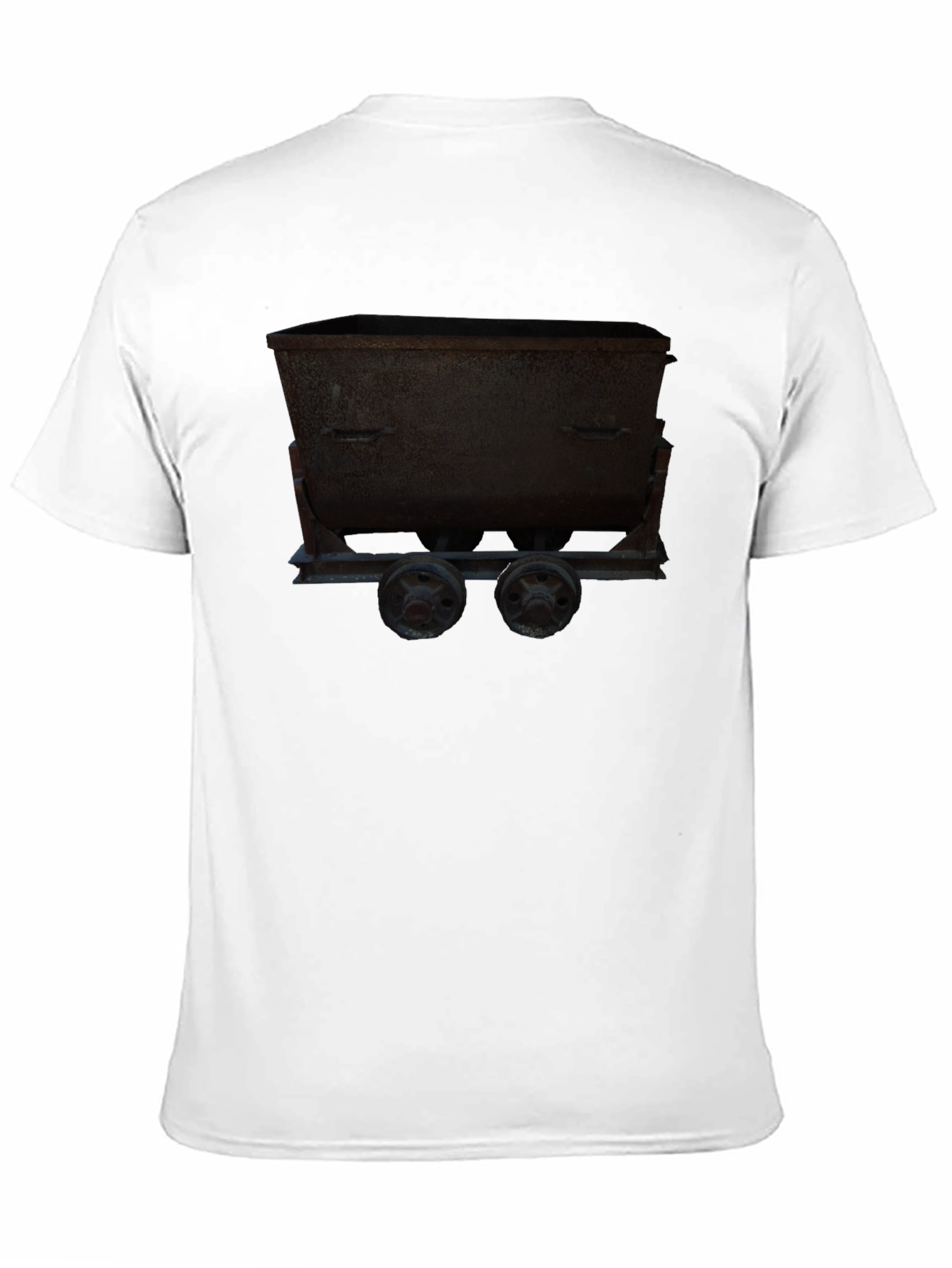 Mining Cart Graphic Tee - Dark
