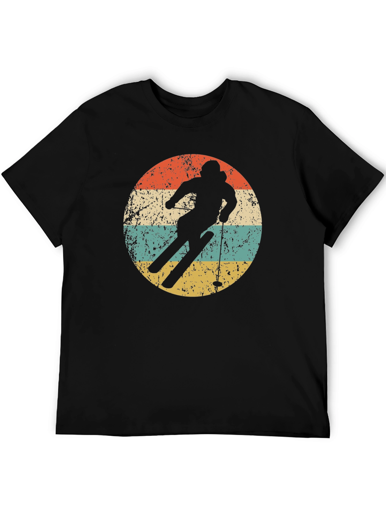 Retro Ski Silhouette T-Shirt