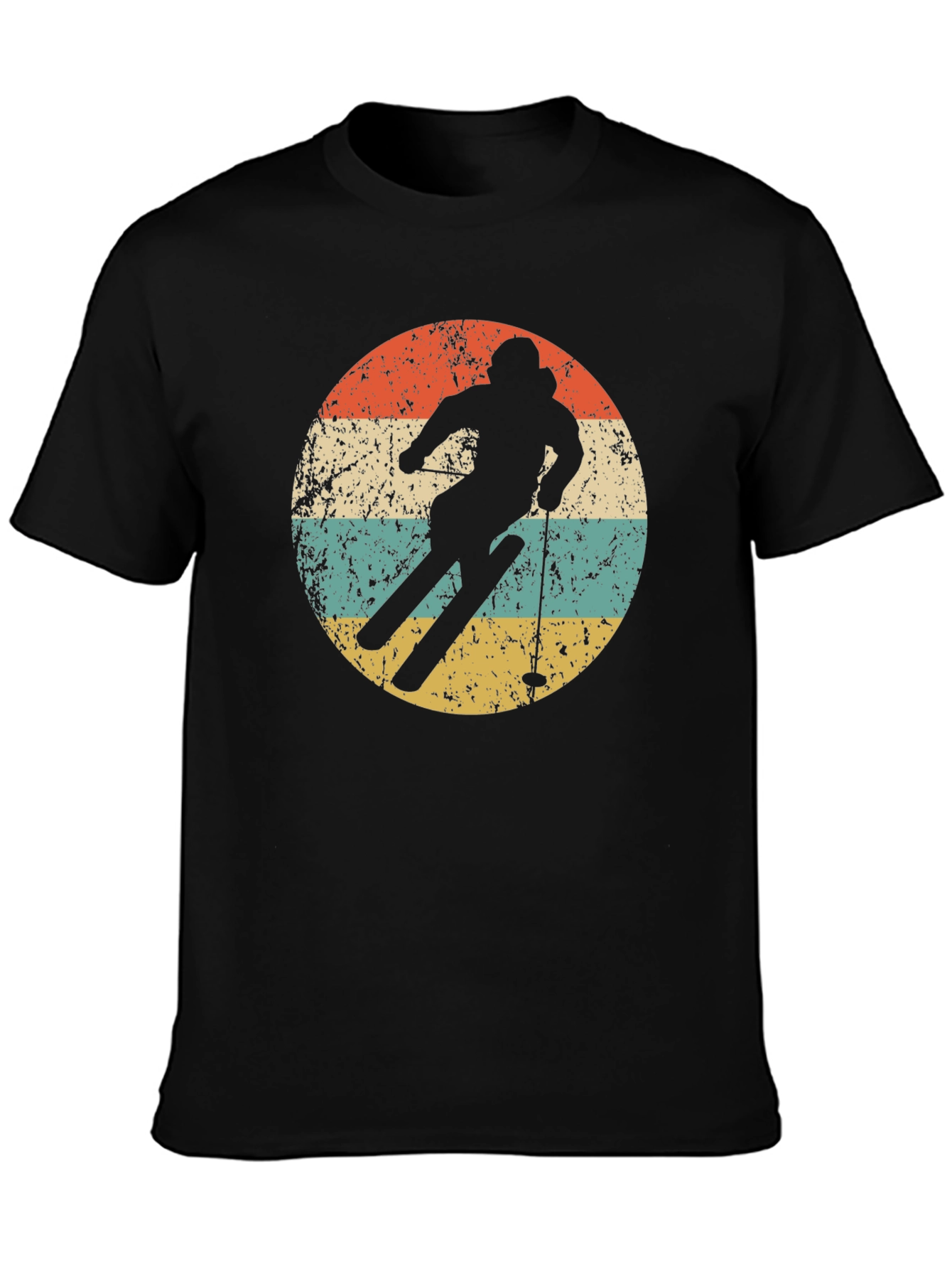 Retro Ski Silhouette T-Shirt