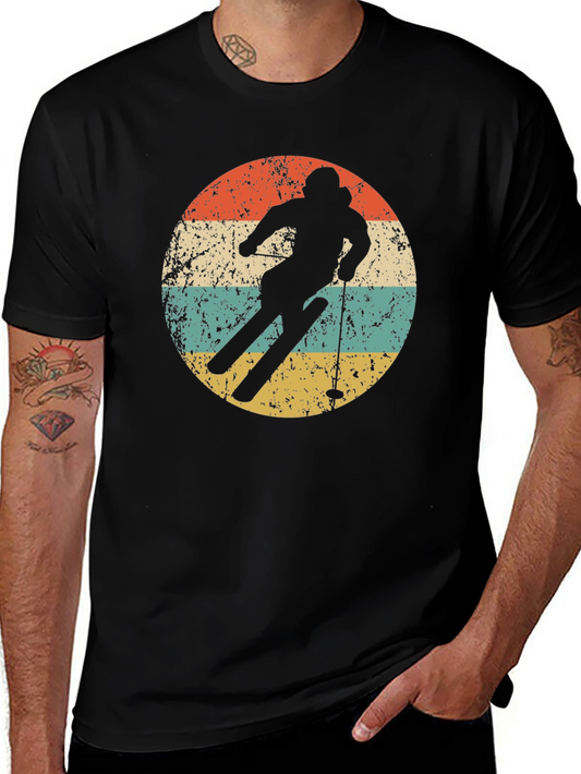 Retro Ski Silhouette T-Shirt