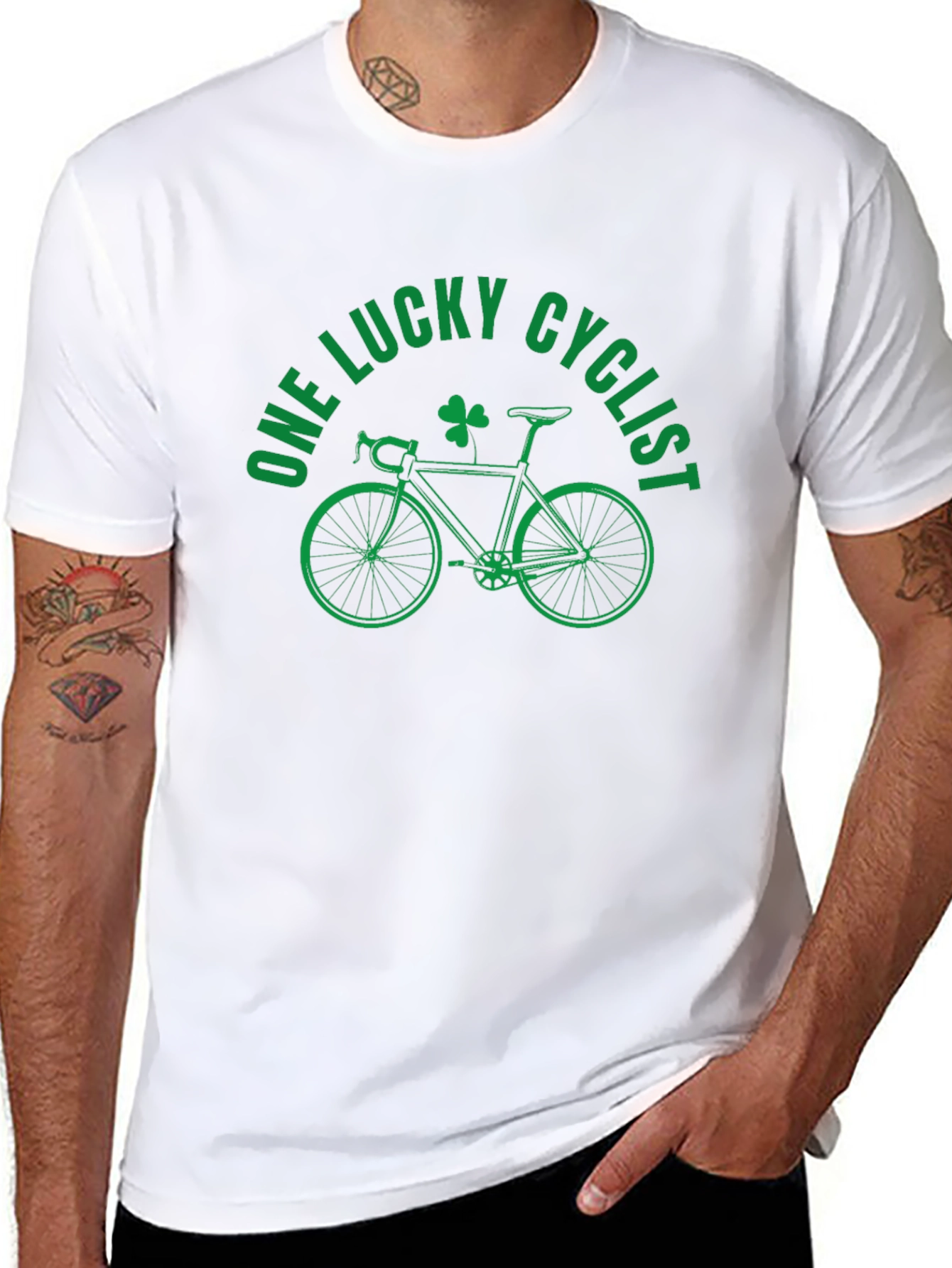 Lucky Cyclist Graphic T-Shirt