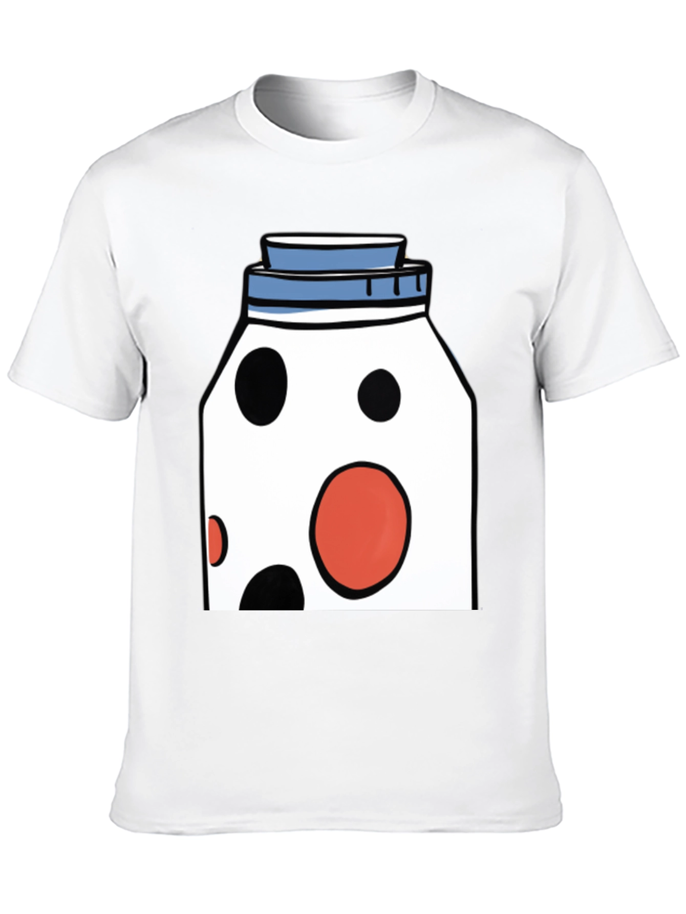 Funky Polka Dot Jar Graphic T-Shirt