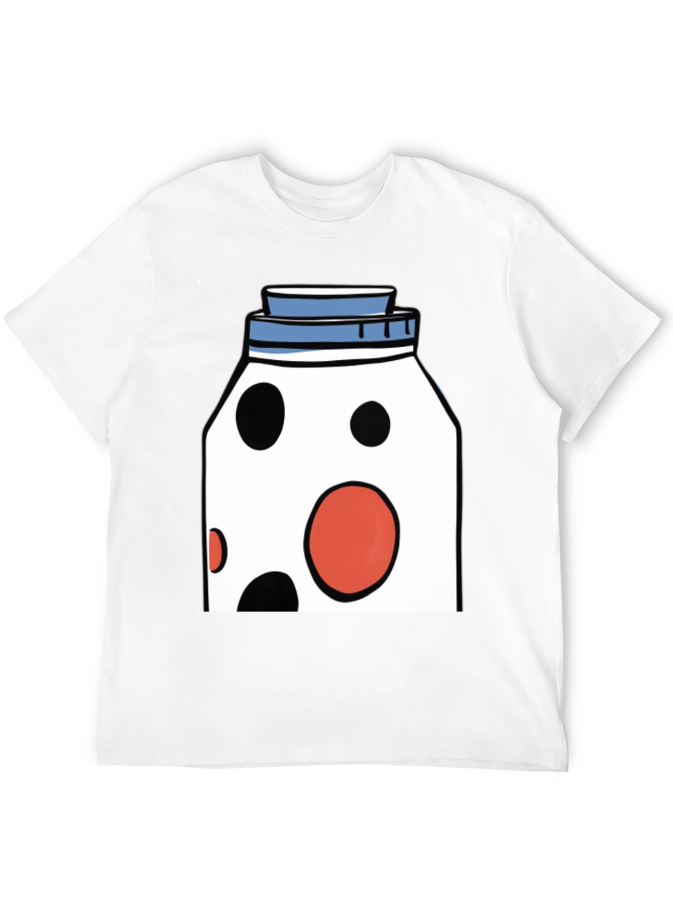 Funky Polka Dot Jar Graphic T-Shirt