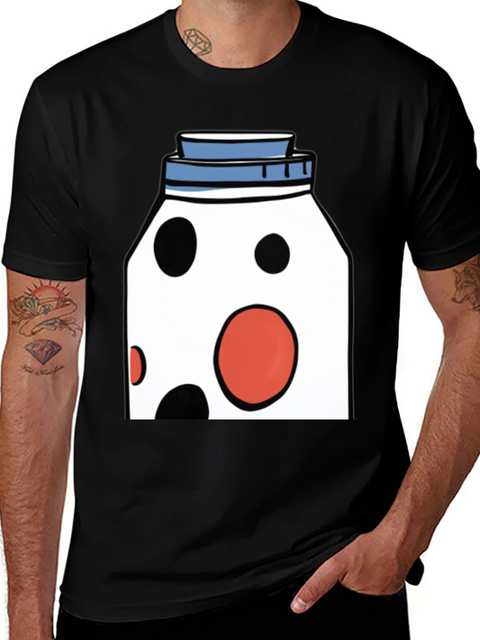 Funky Polka Dot Jar Graphic T-Shirt