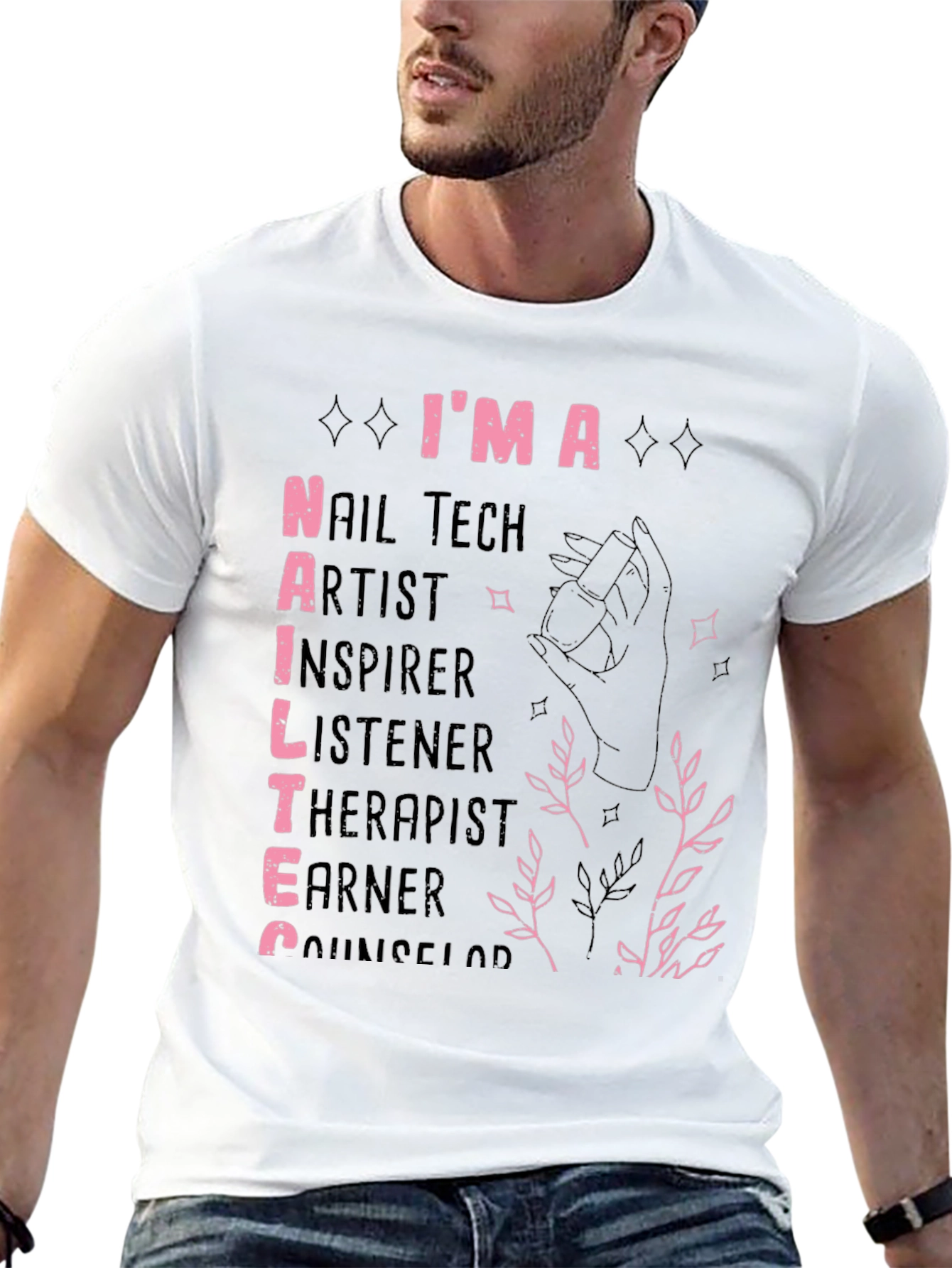 Im A Nail Tech T-Shirt - Black Unisex Tee