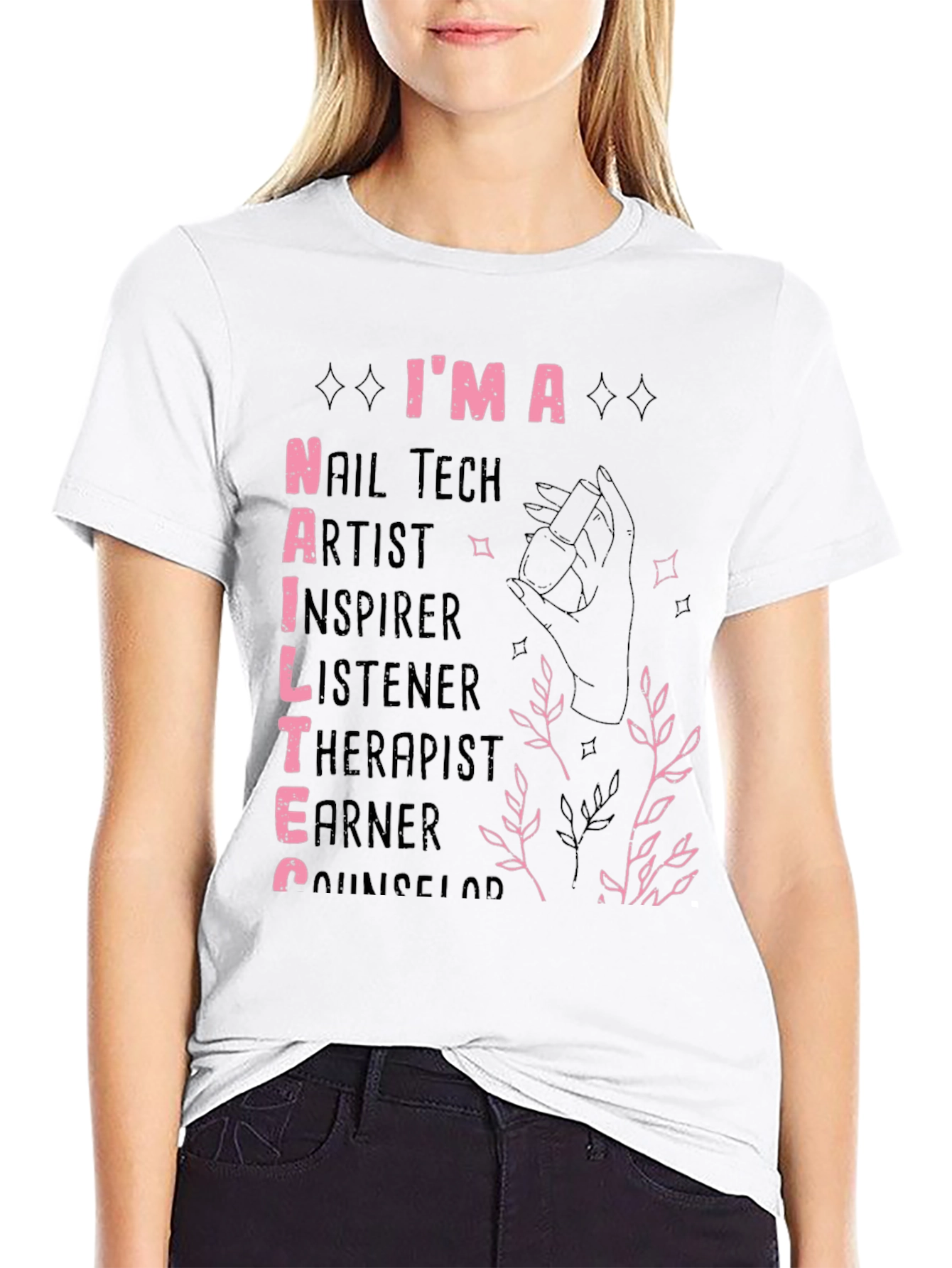 Im A Nail Tech T-Shirt - Black Unisex Tee