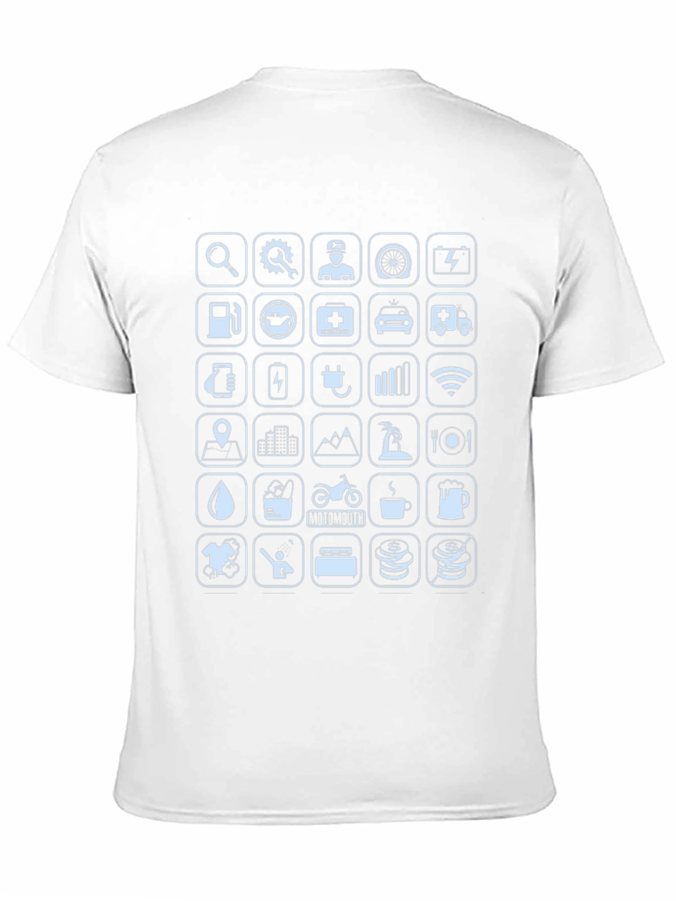 Icon Graphic Print Crew Neck T-Shirt