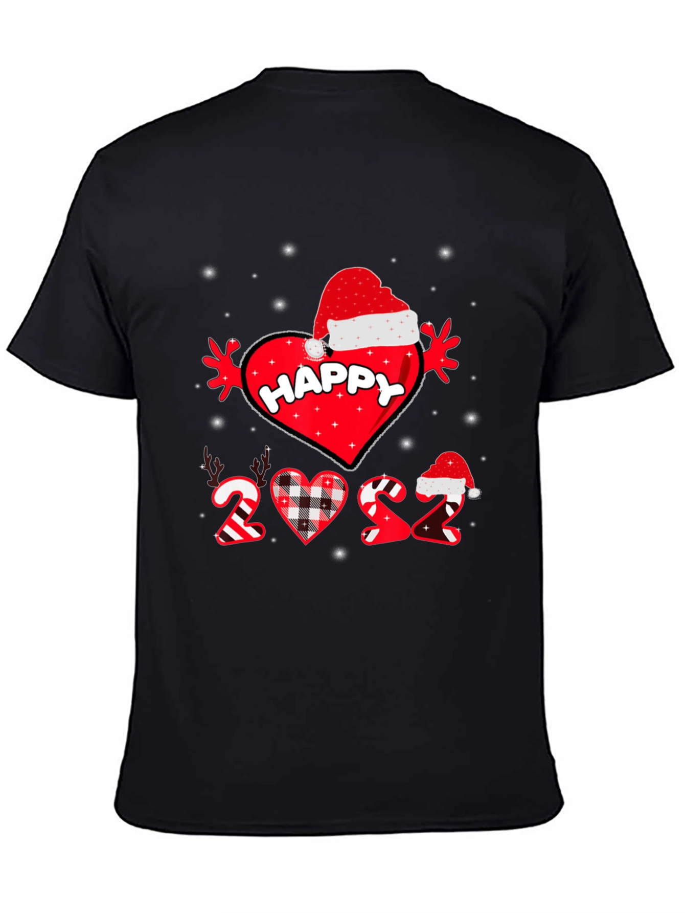 Happy 2022 Christmas Heart T-Shirt