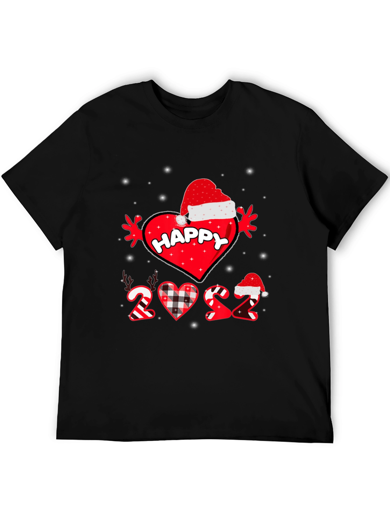 Happy 2022 Christmas Heart T-Shirt