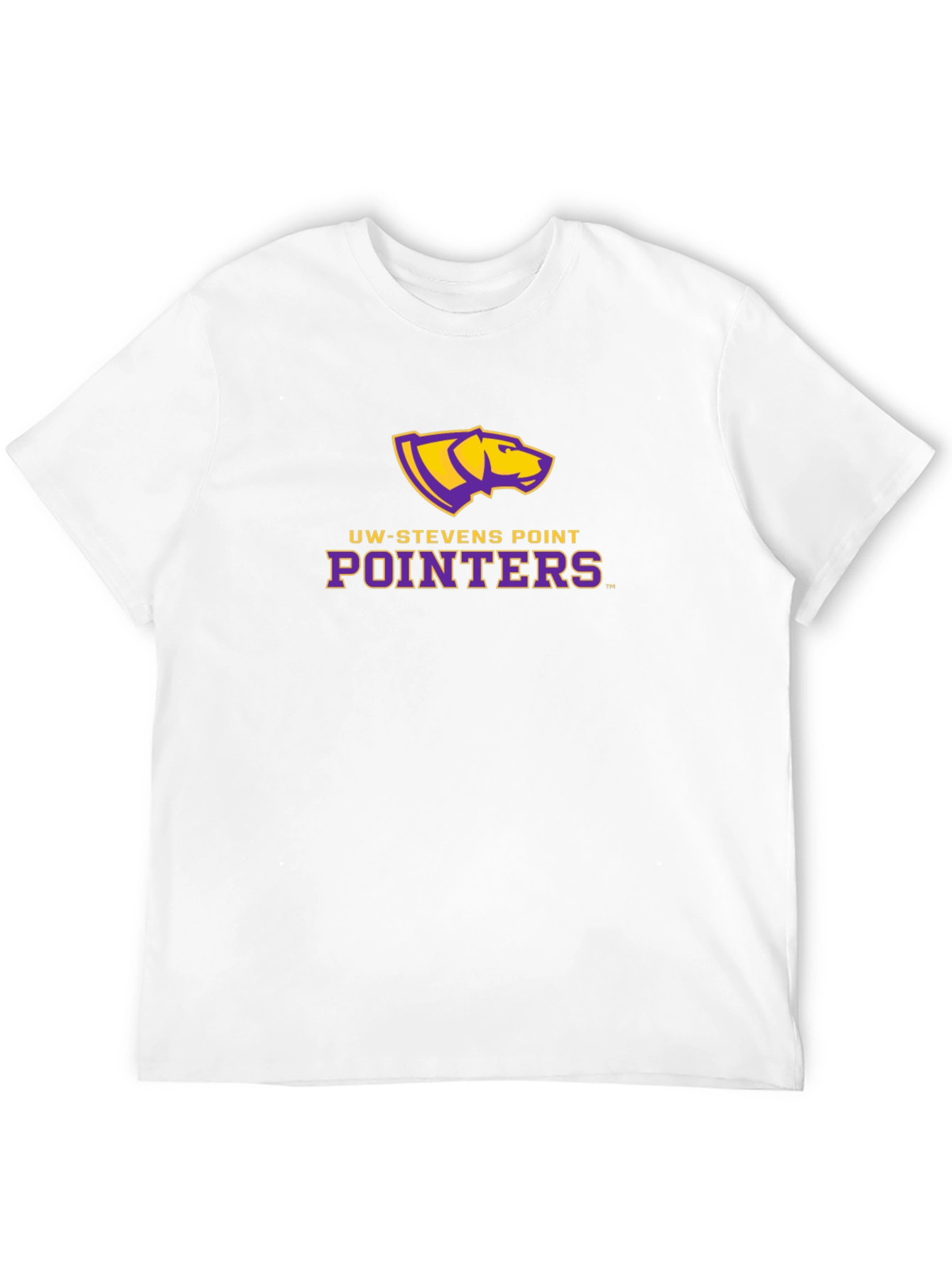 UW-Stevens Point Pointers Black T-Shirt