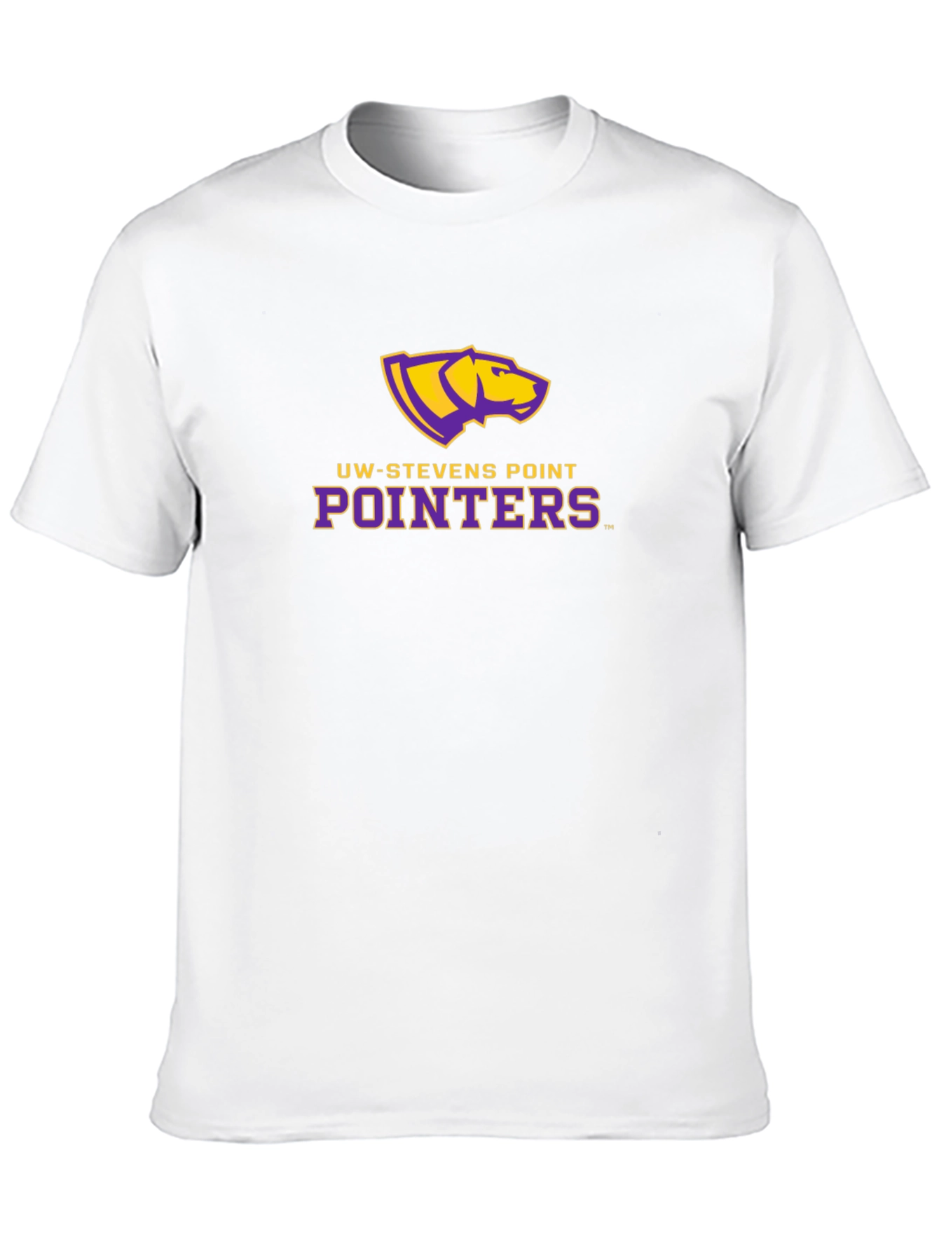 UW-Stevens Point Pointers Black T-Shirt