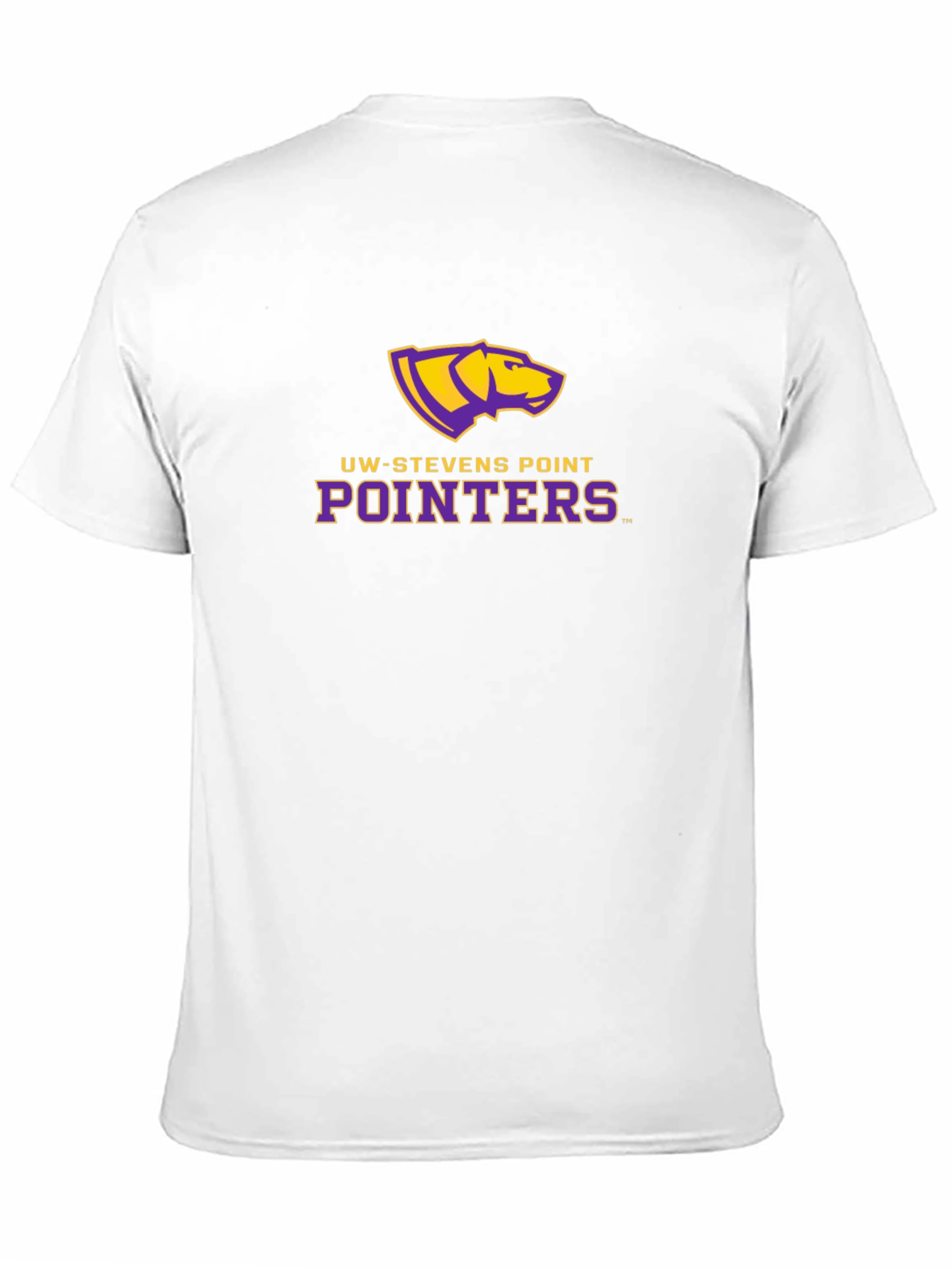 UW-Stevens Point Pointers Black T-Shirt