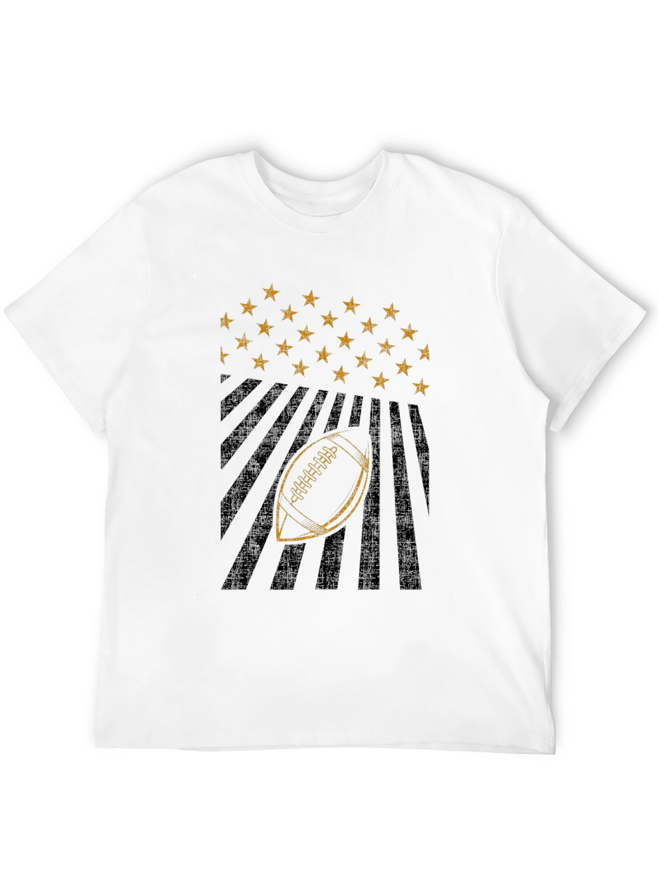 Football Stars & Stripes Graphic Tee