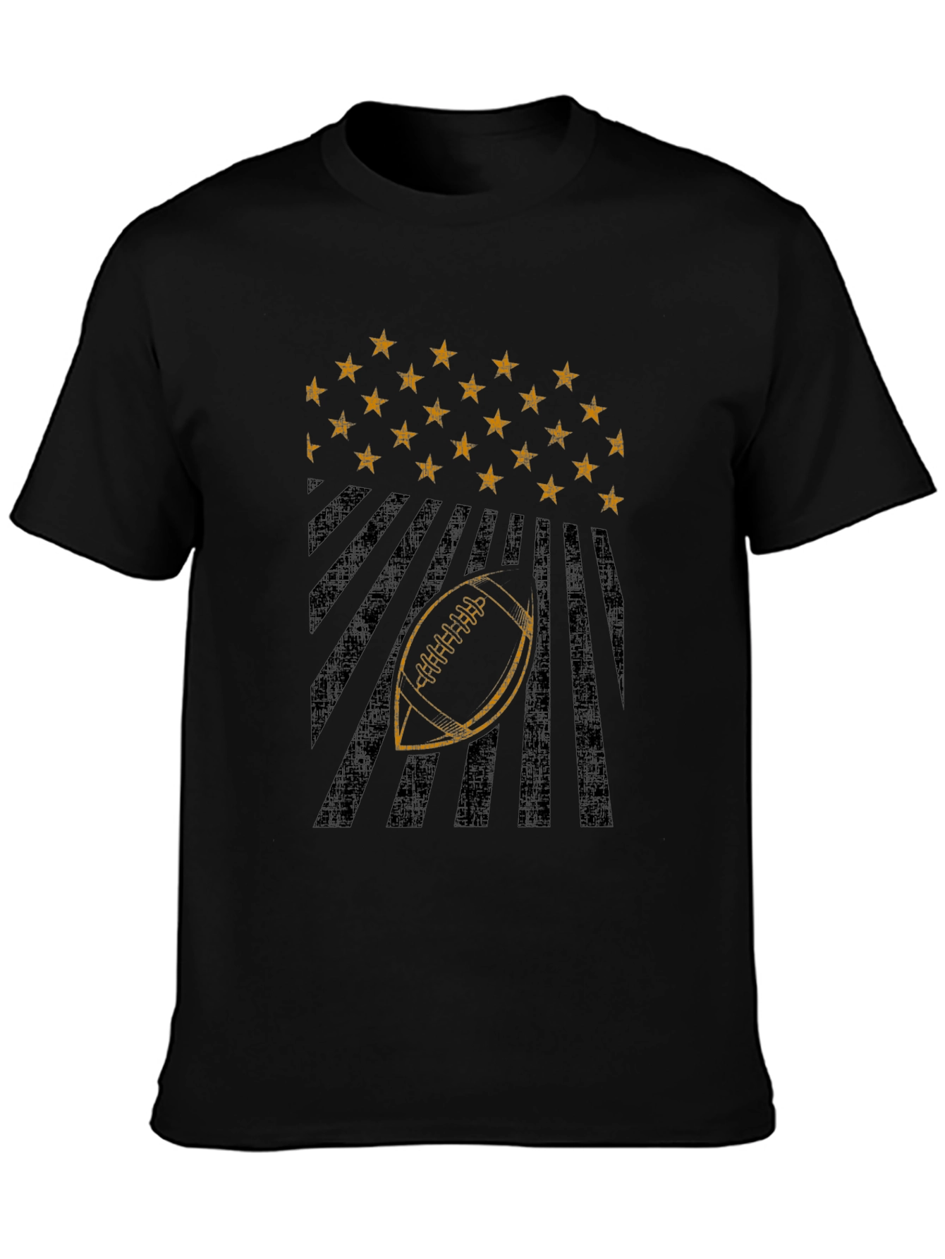 Football Stars & Stripes Graphic Tee