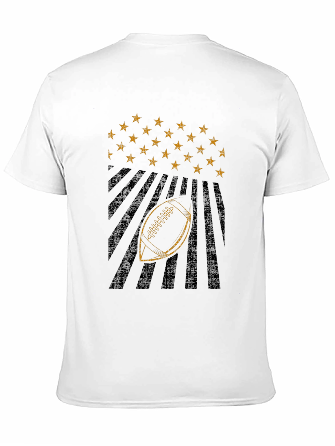Football Stars & Stripes Graphic Tee