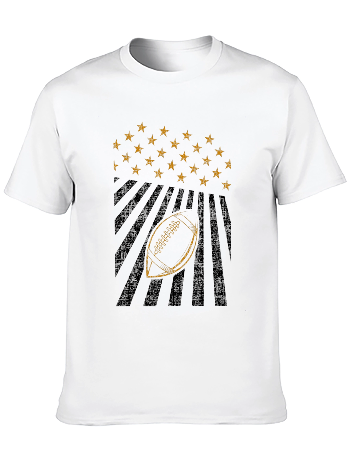 Football Stars & Stripes Graphic Tee