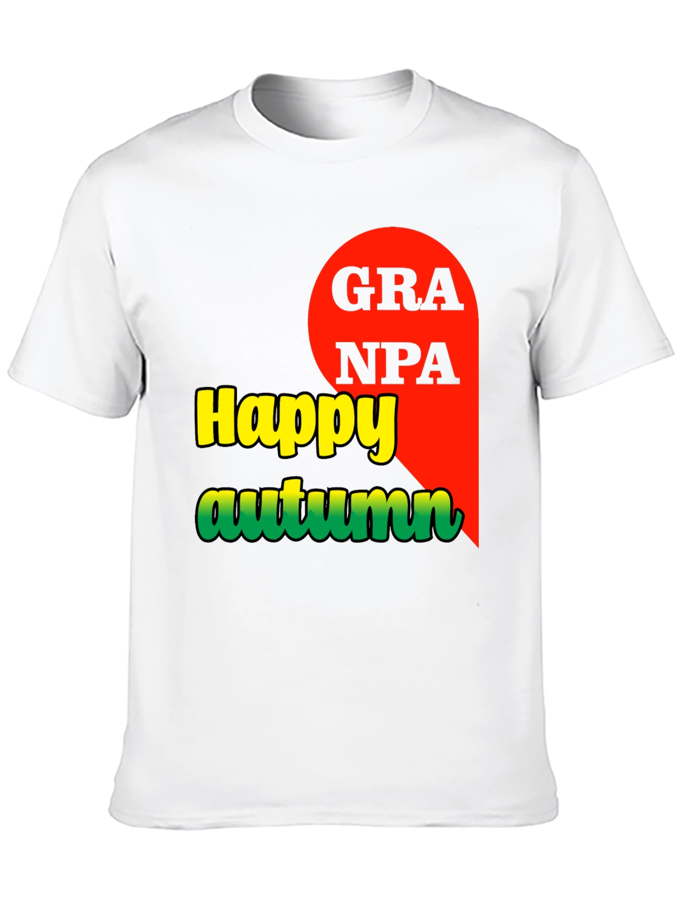 Happy Autumn Grandpa T-Shirt