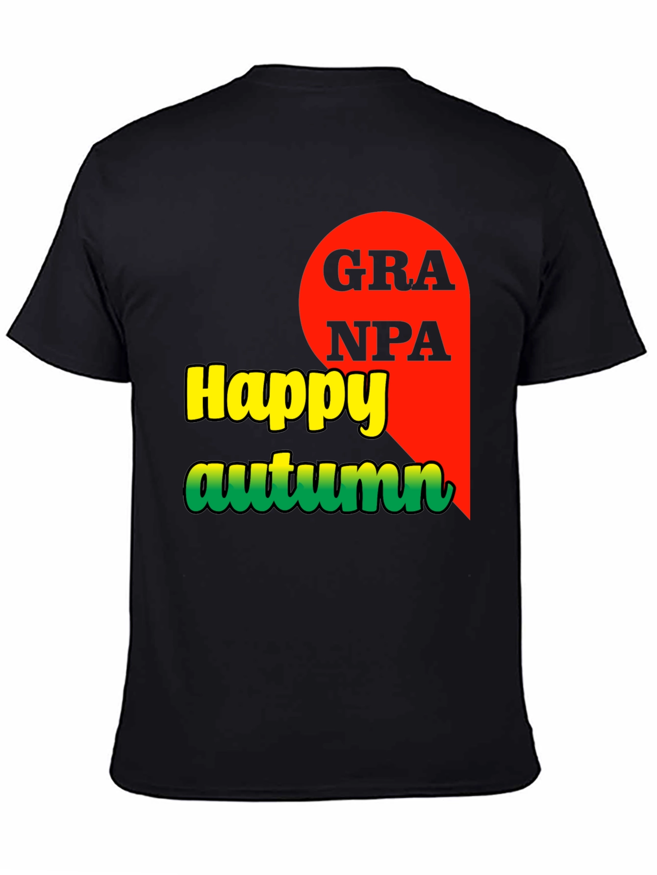 Happy Autumn Grandpa T-Shirt