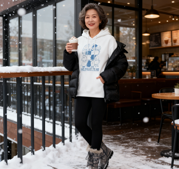 Cute Character Stack 'Express Yourself' Hoodie
