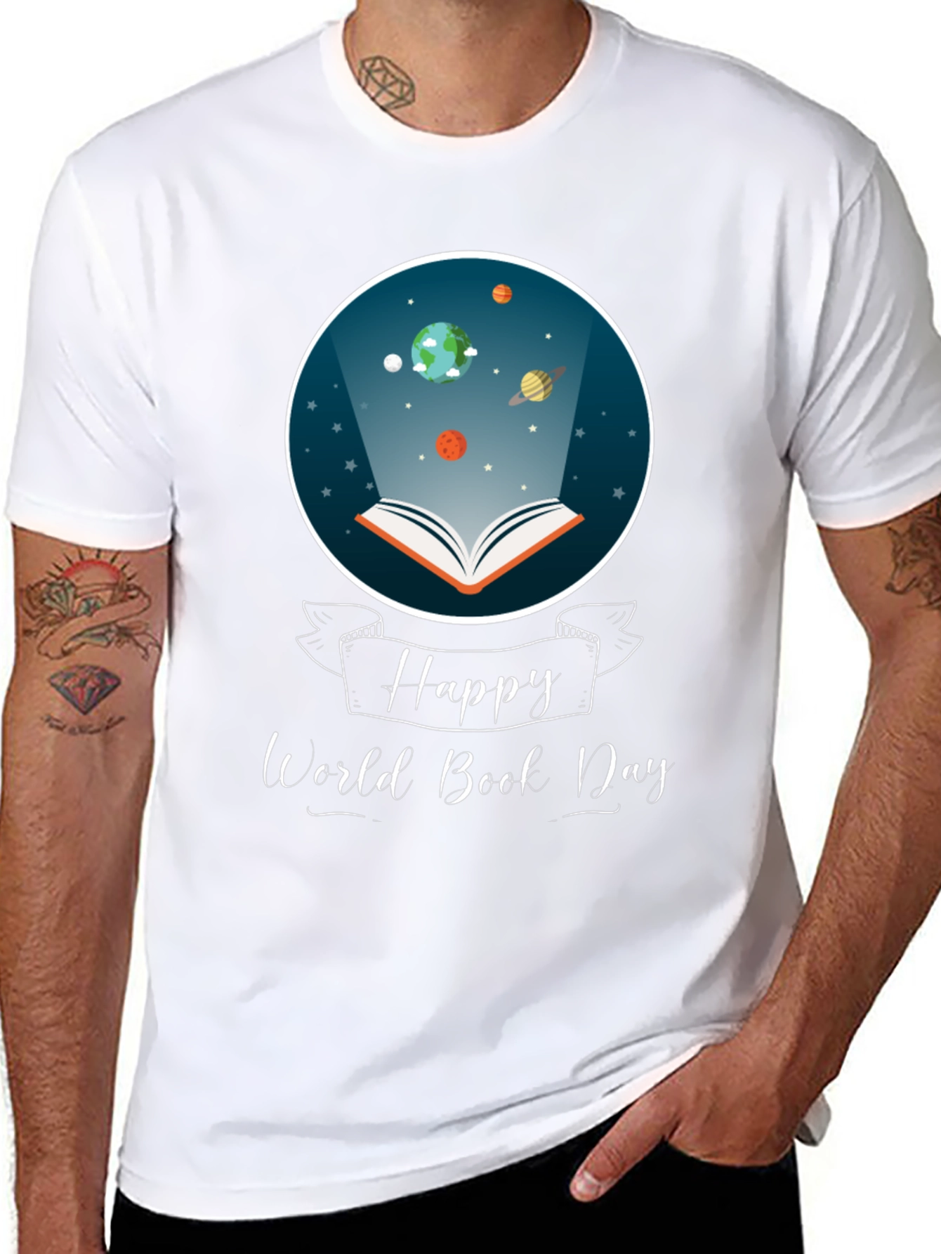 Happy World Book Day Graphic Tee