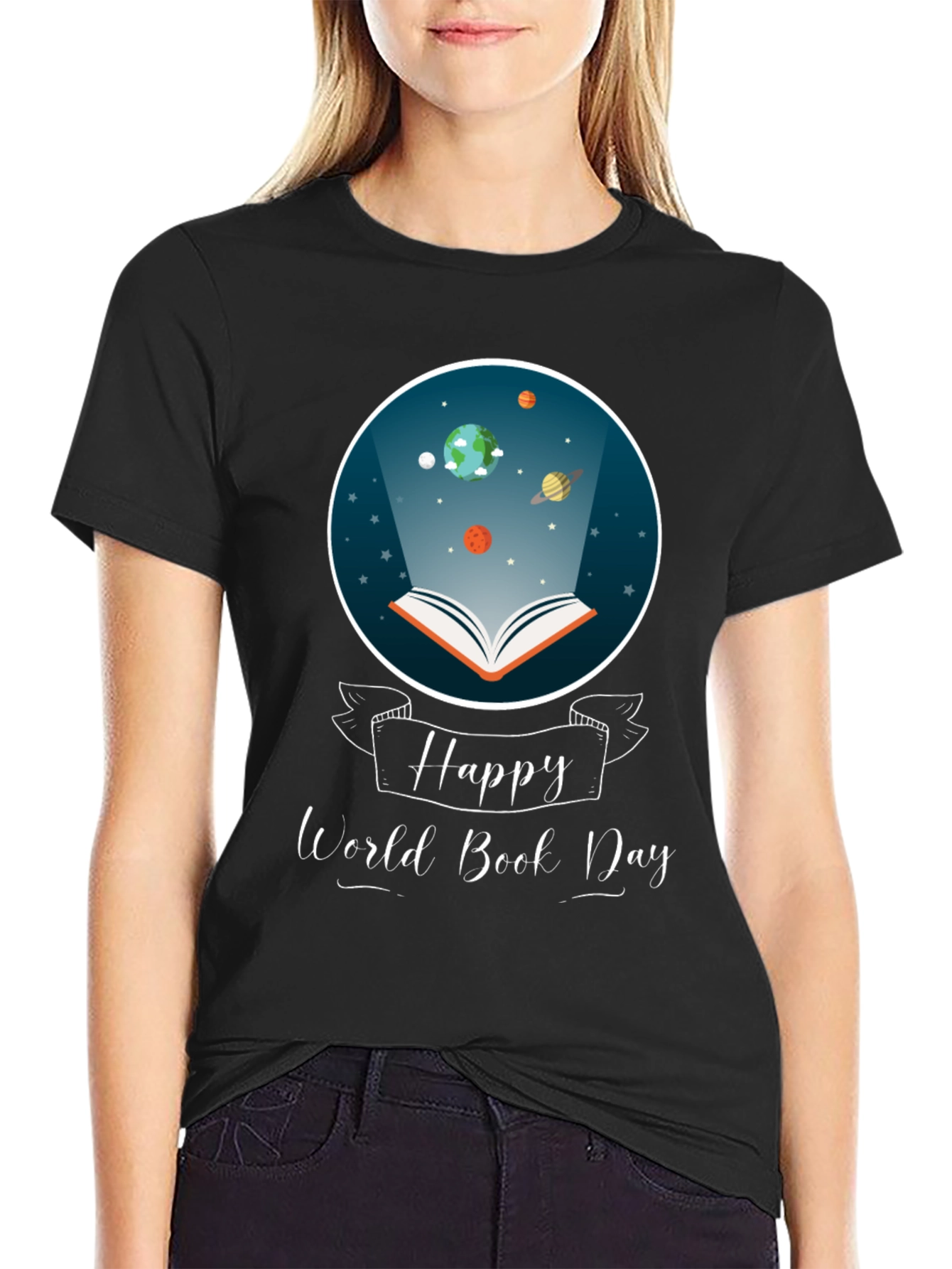 Happy World Book Day Graphic Tee