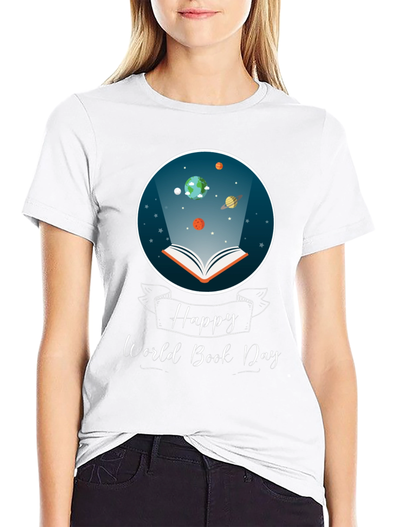 Happy World Book Day Graphic Tee