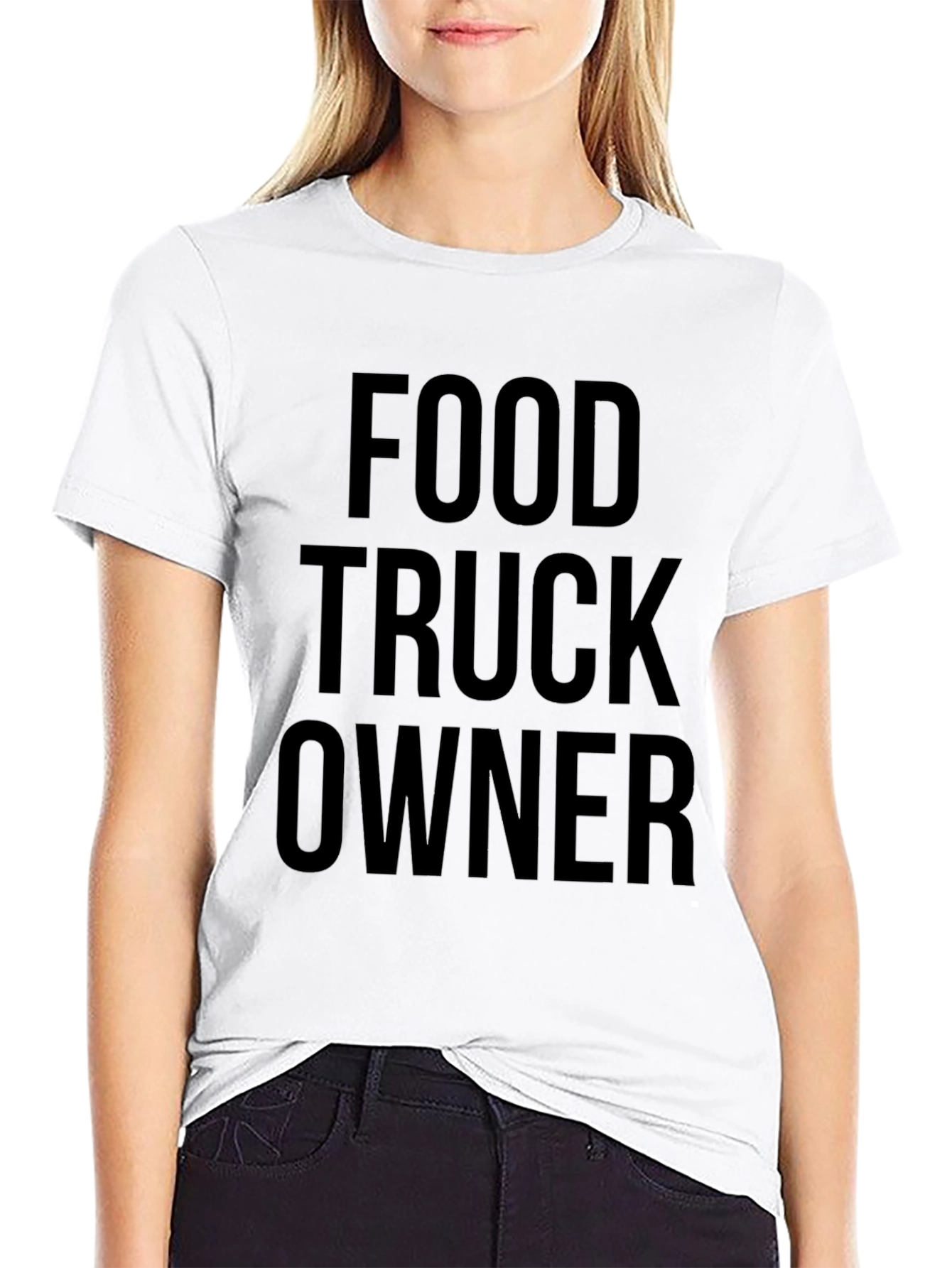 Food Truck Owner Graphic Tee - Black