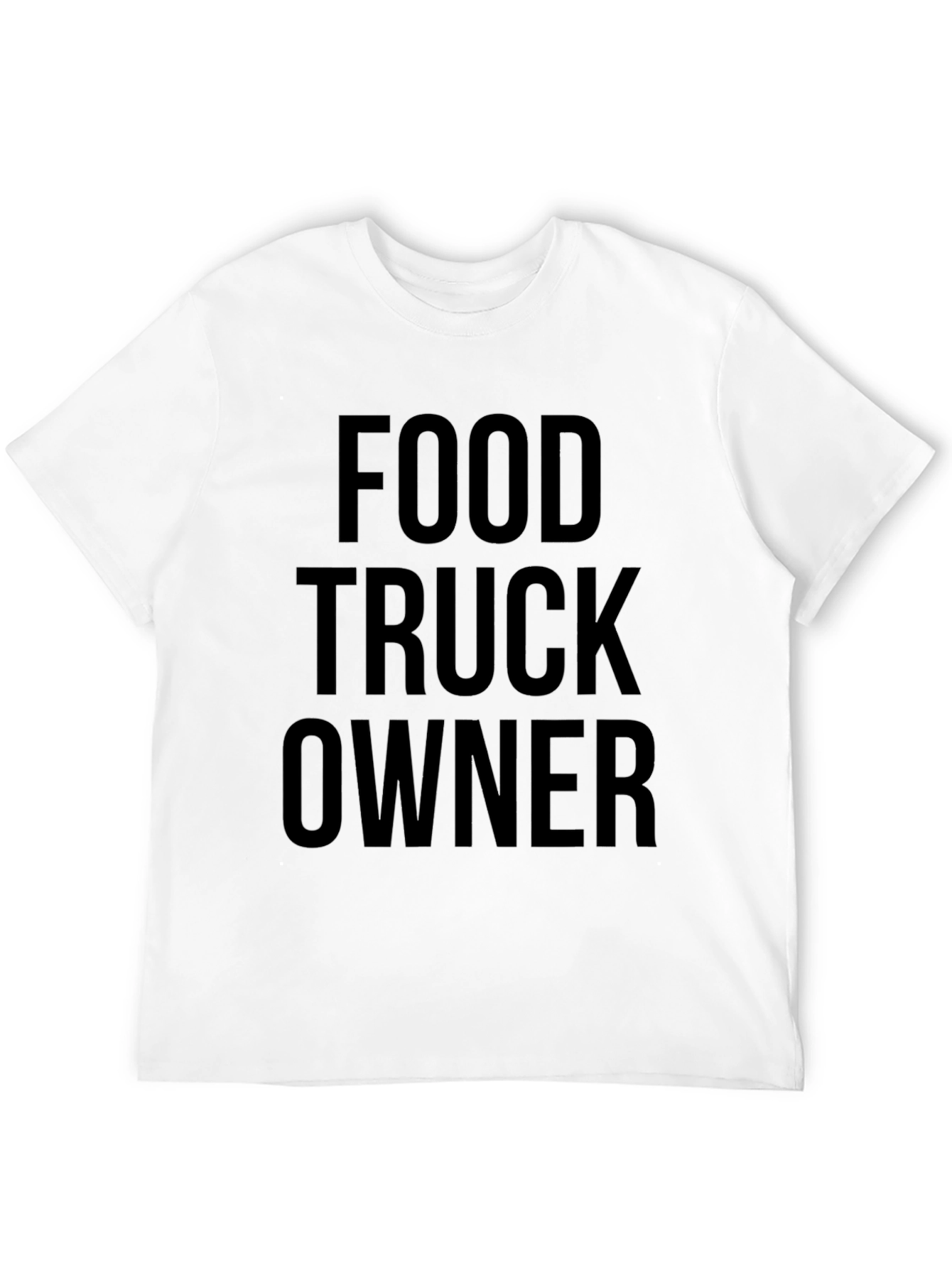 Food Truck Owner Graphic Tee - Black