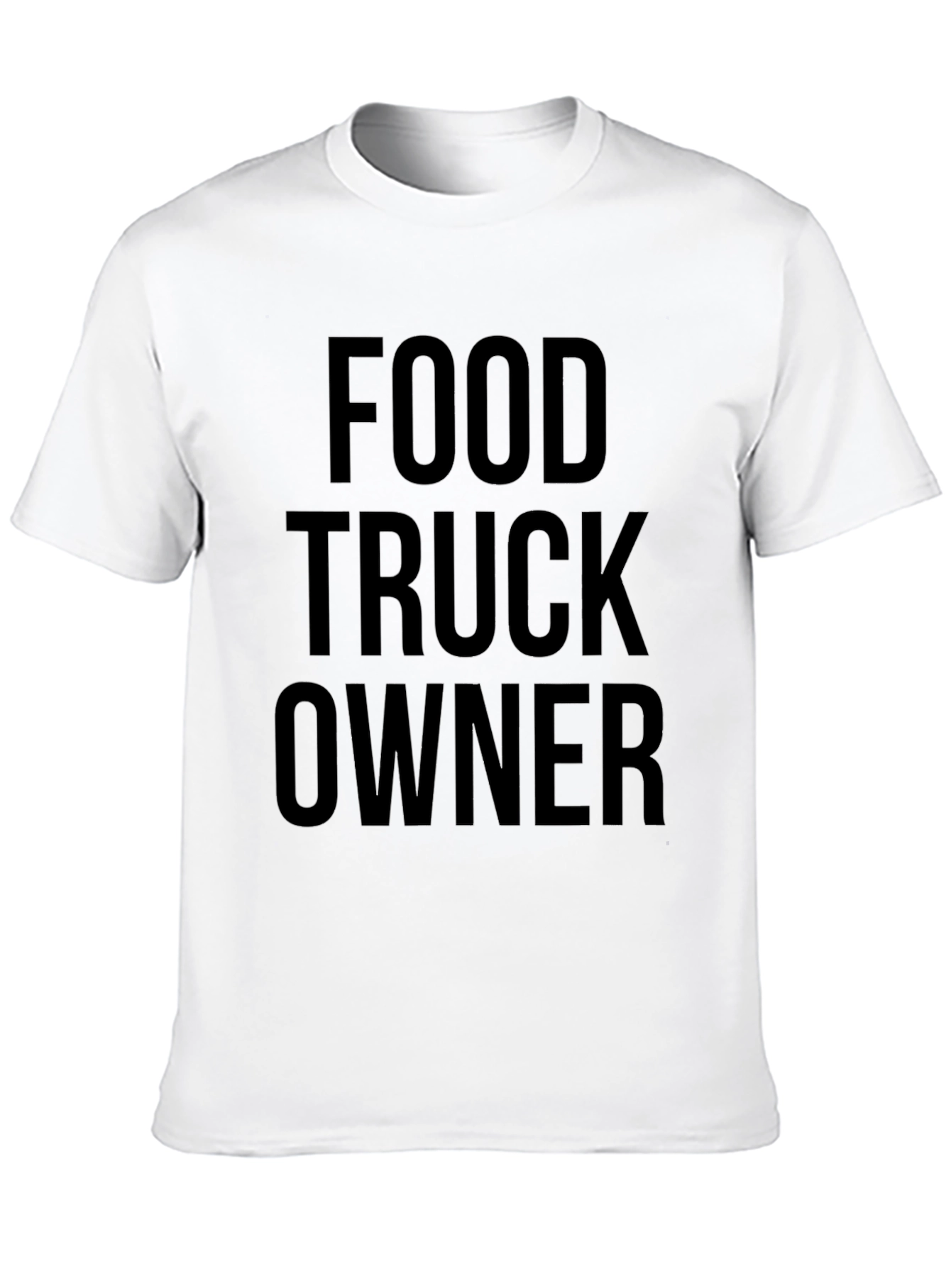 Food Truck Owner Graphic Tee - Black