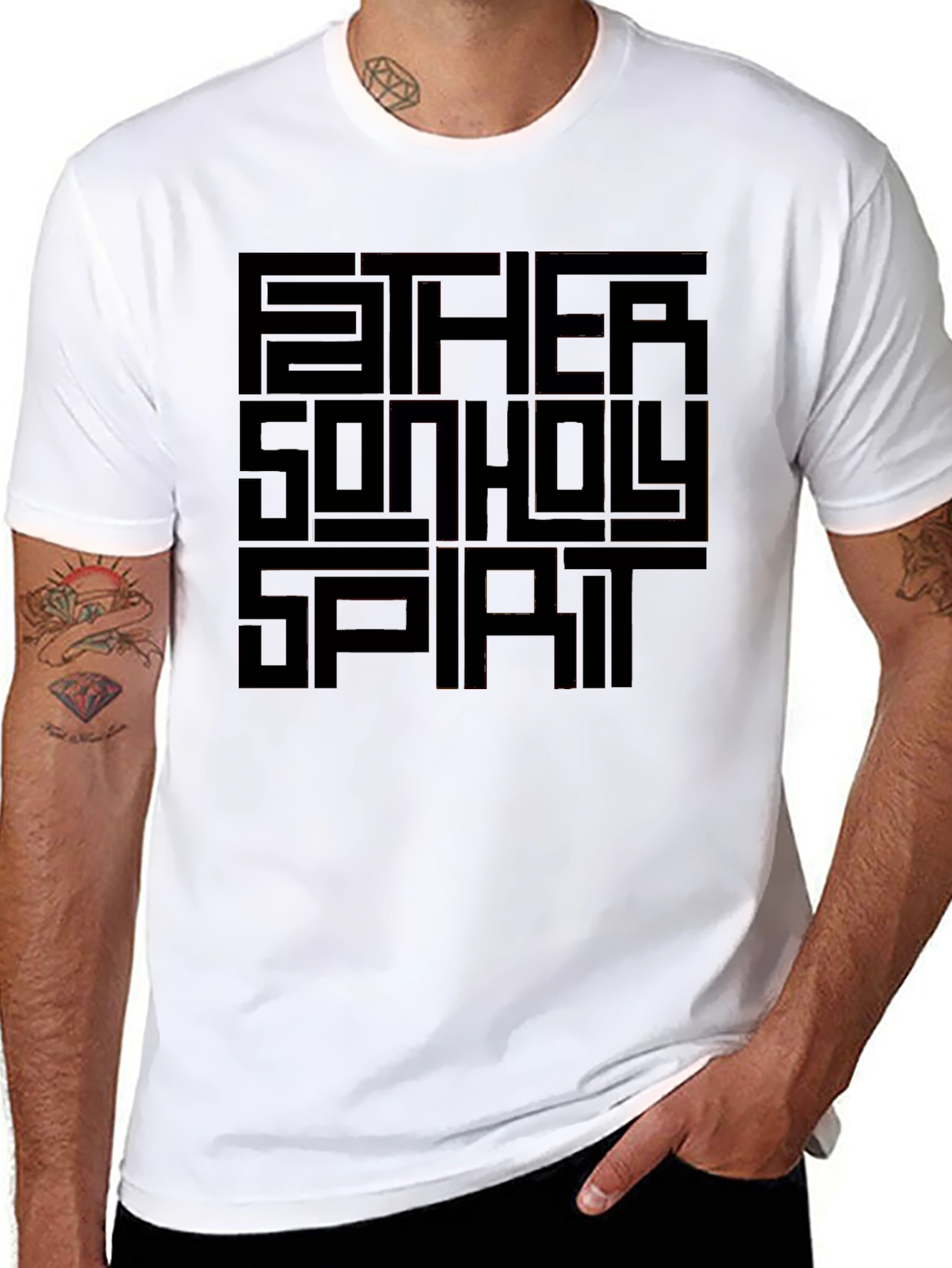 Father Son Holy Spirit Graphic T-Shirt
