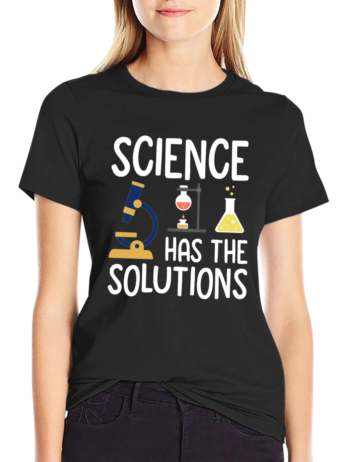 Science Has The Solutions T-Shirt