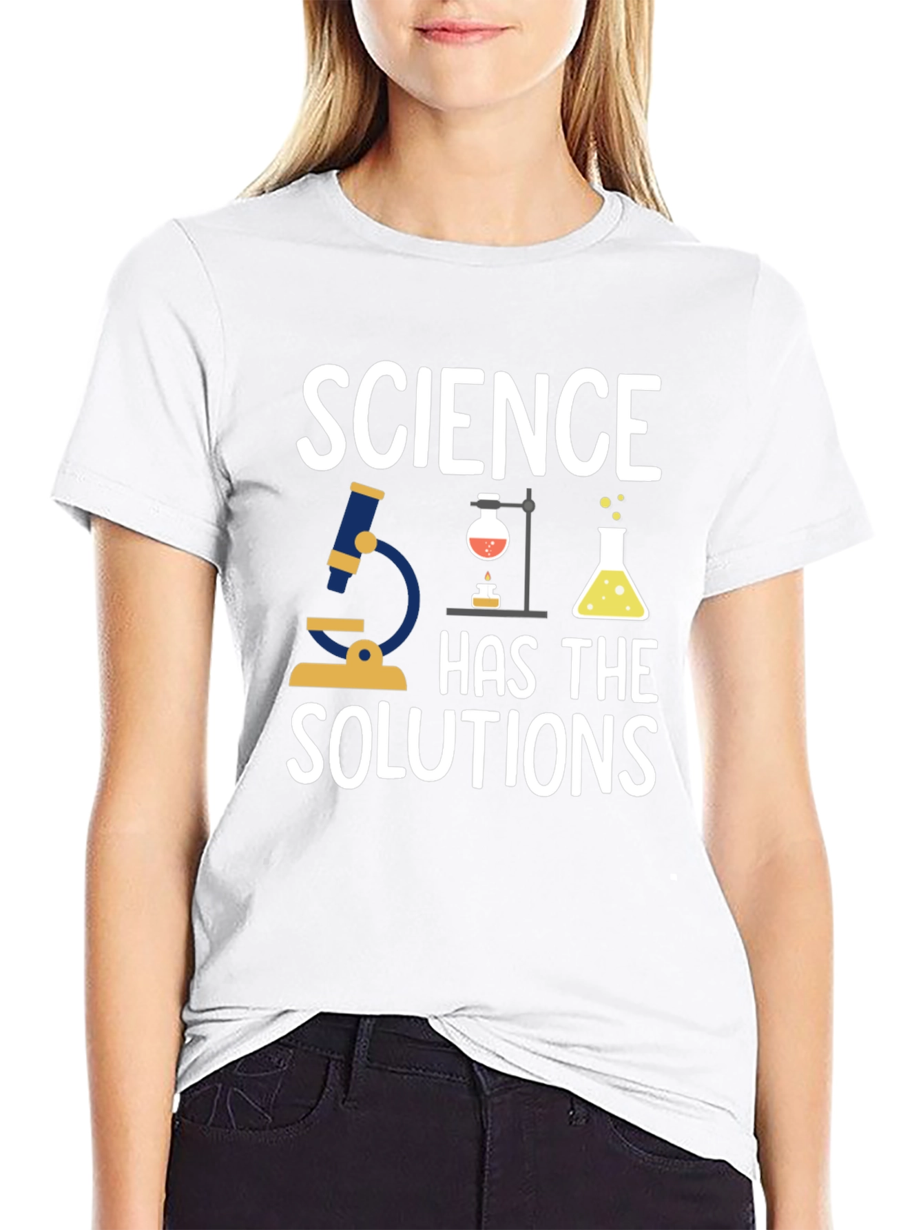 Science Has The Solutions T-Shirt