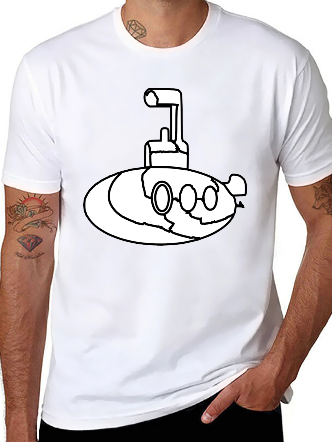 Yellow Submarine Graphic T-Shirt