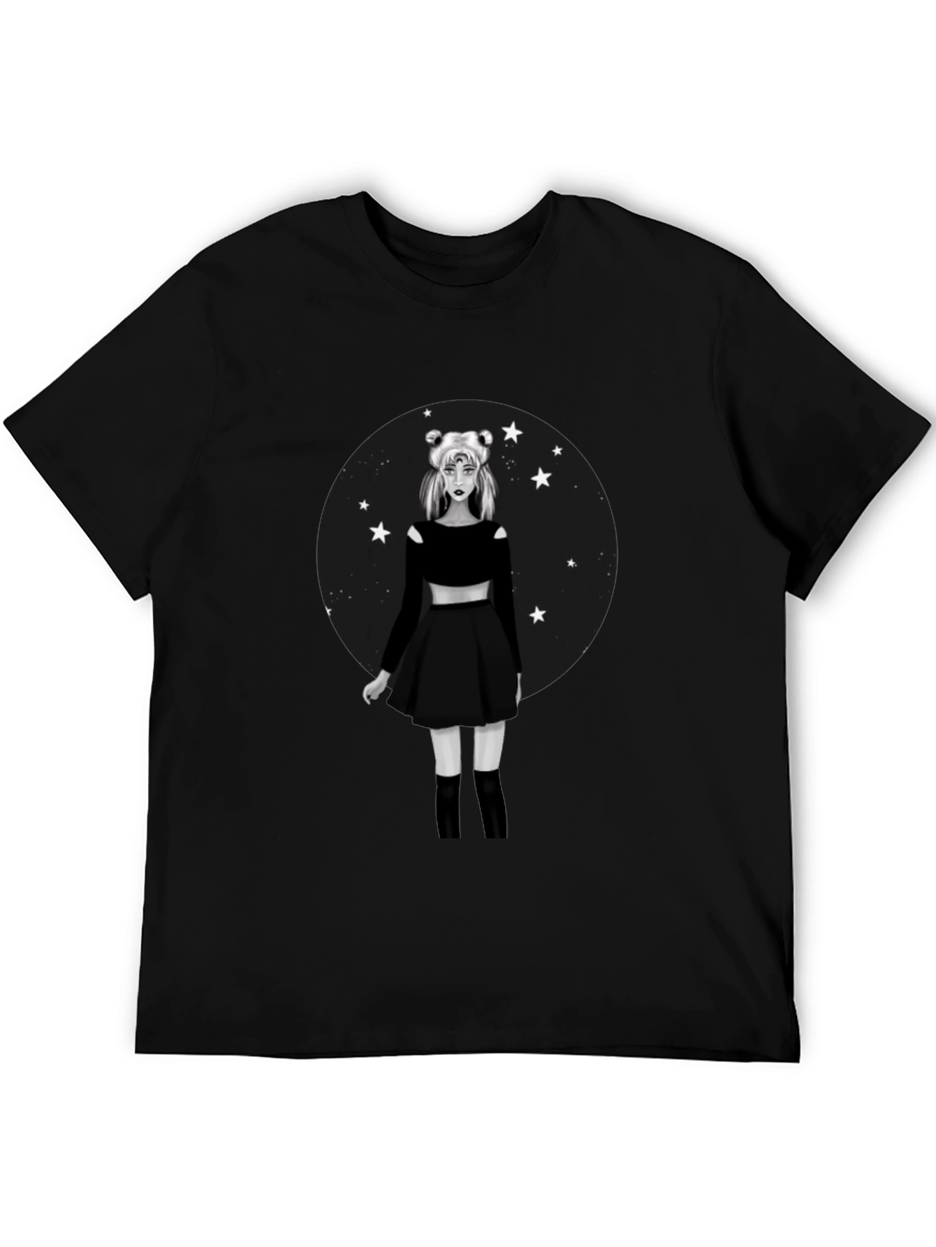 Sailor Moon Black T-Shirt