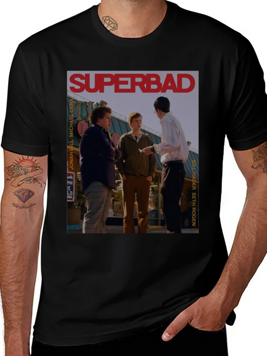 Superbad Movie T-Shirt - Jonah Hill Michael Cera Seth Rogen