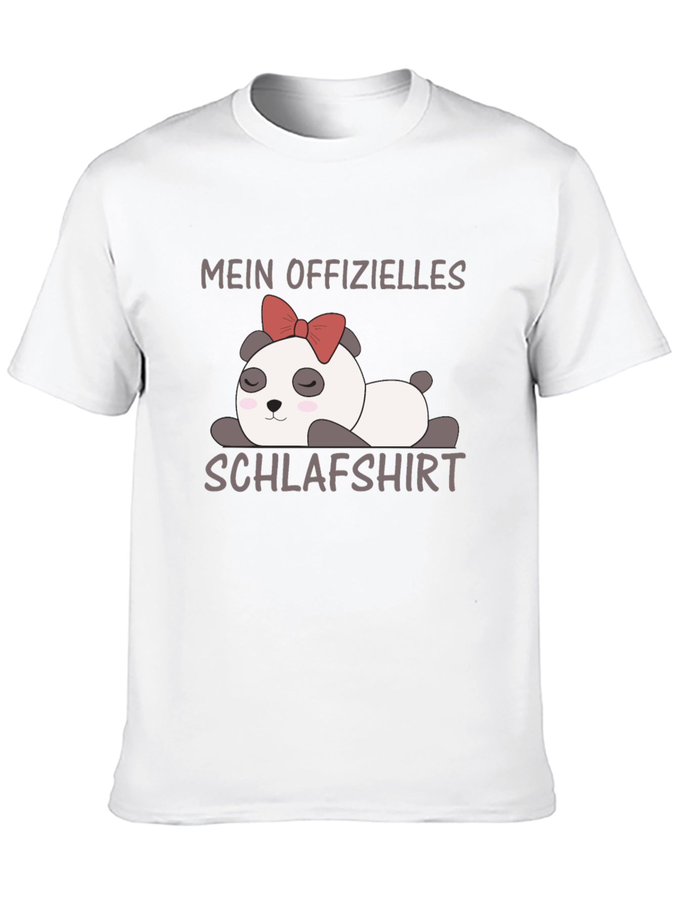 Cute Panda Sleep Shirt