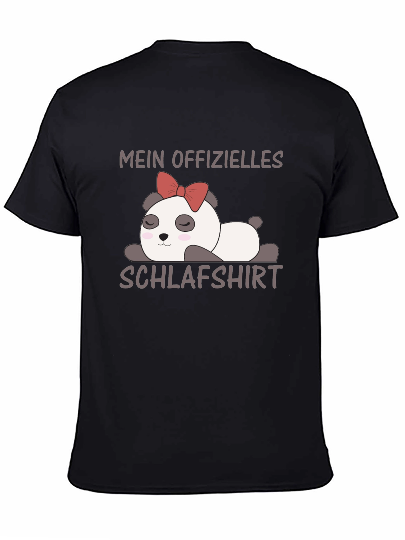 Cute Panda Sleep Shirt