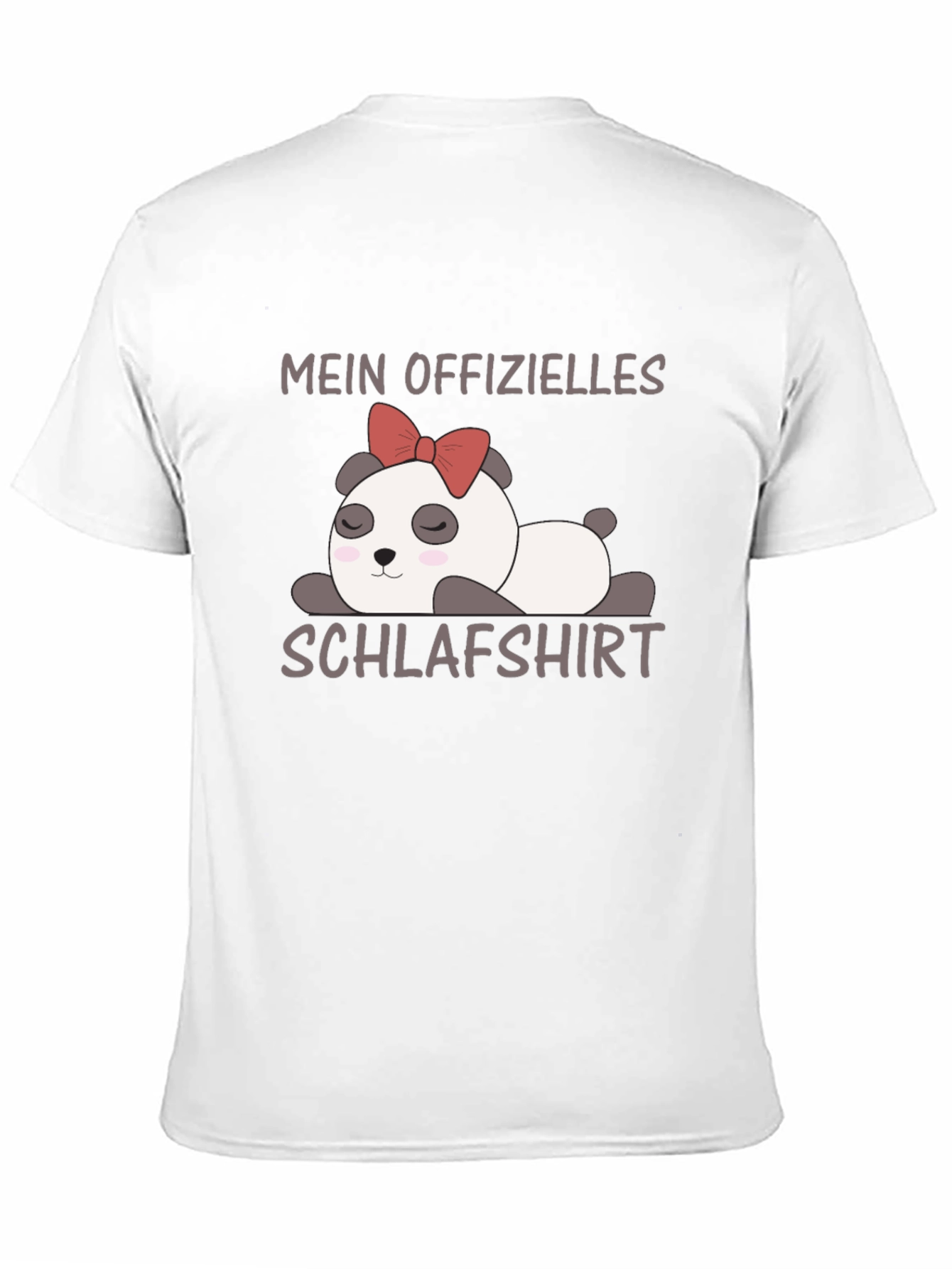 Cute Panda Sleep Shirt