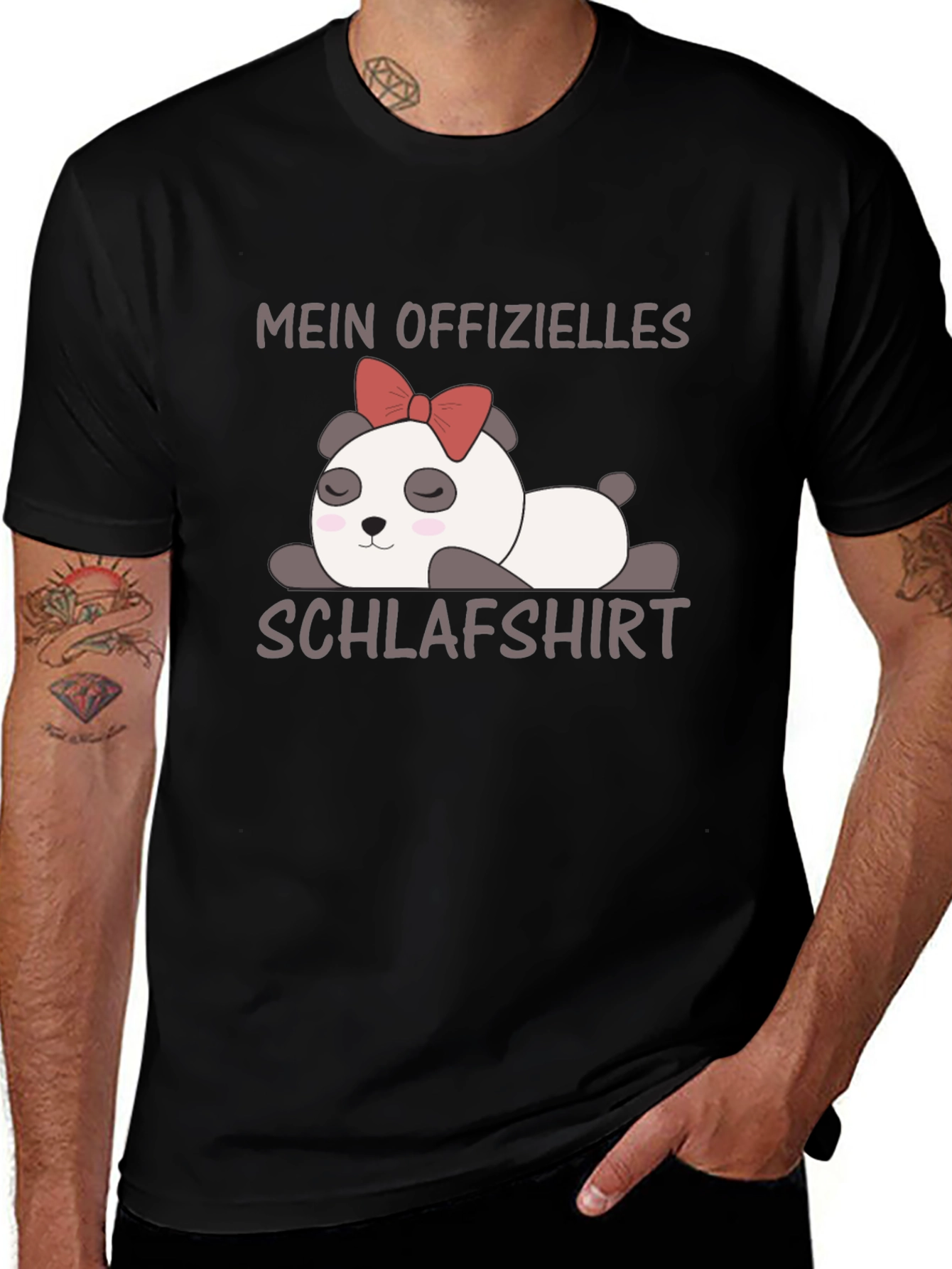 Cute Panda Sleep Shirt