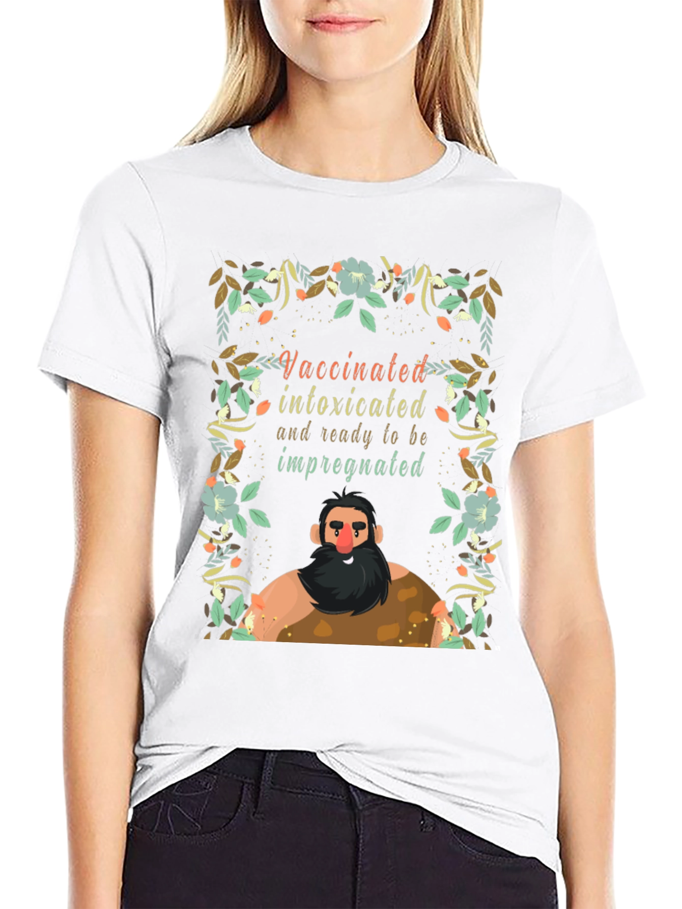 Vaccinated Intoxicated Ready T-Shirt