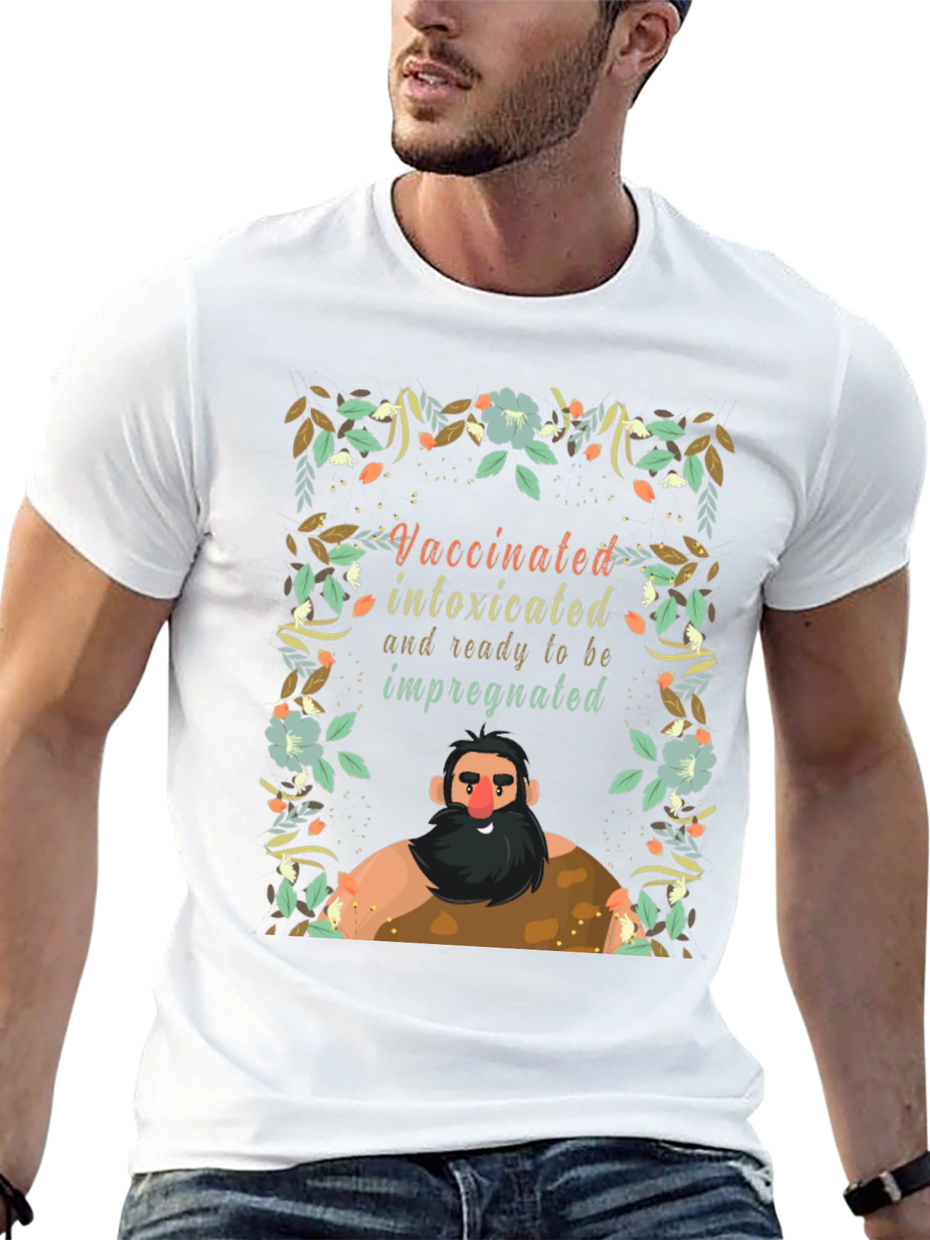 Vaccinated Intoxicated Ready T-Shirt