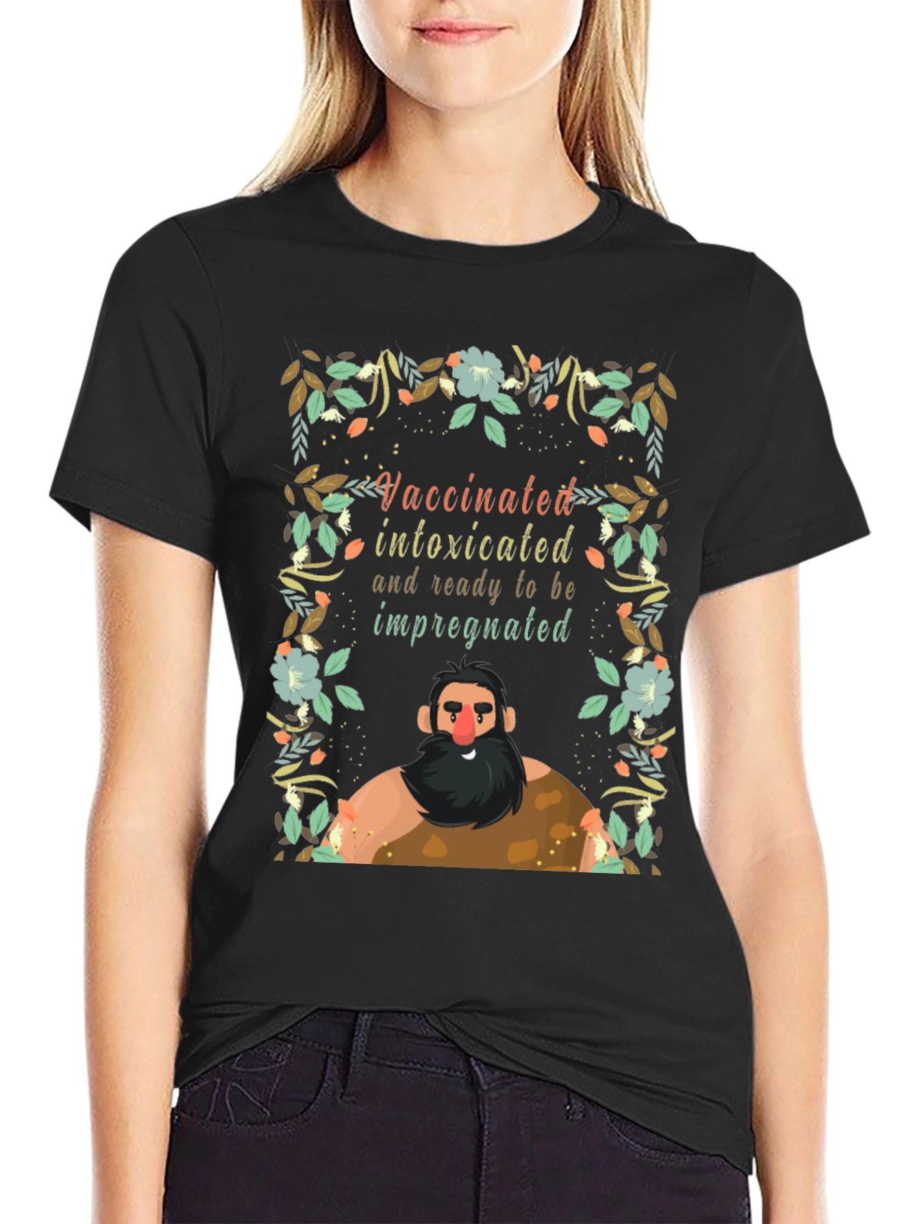 Vaccinated Intoxicated Ready T-Shirt
