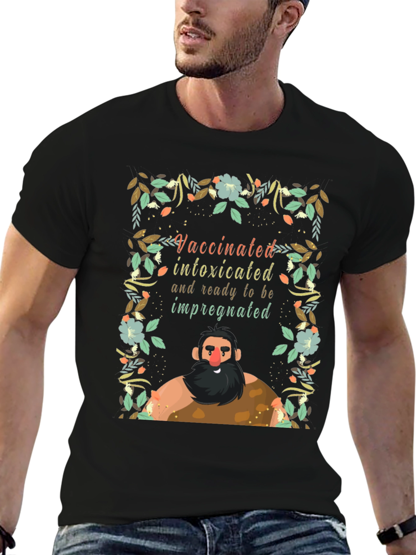 Vaccinated Intoxicated Ready T-Shirt