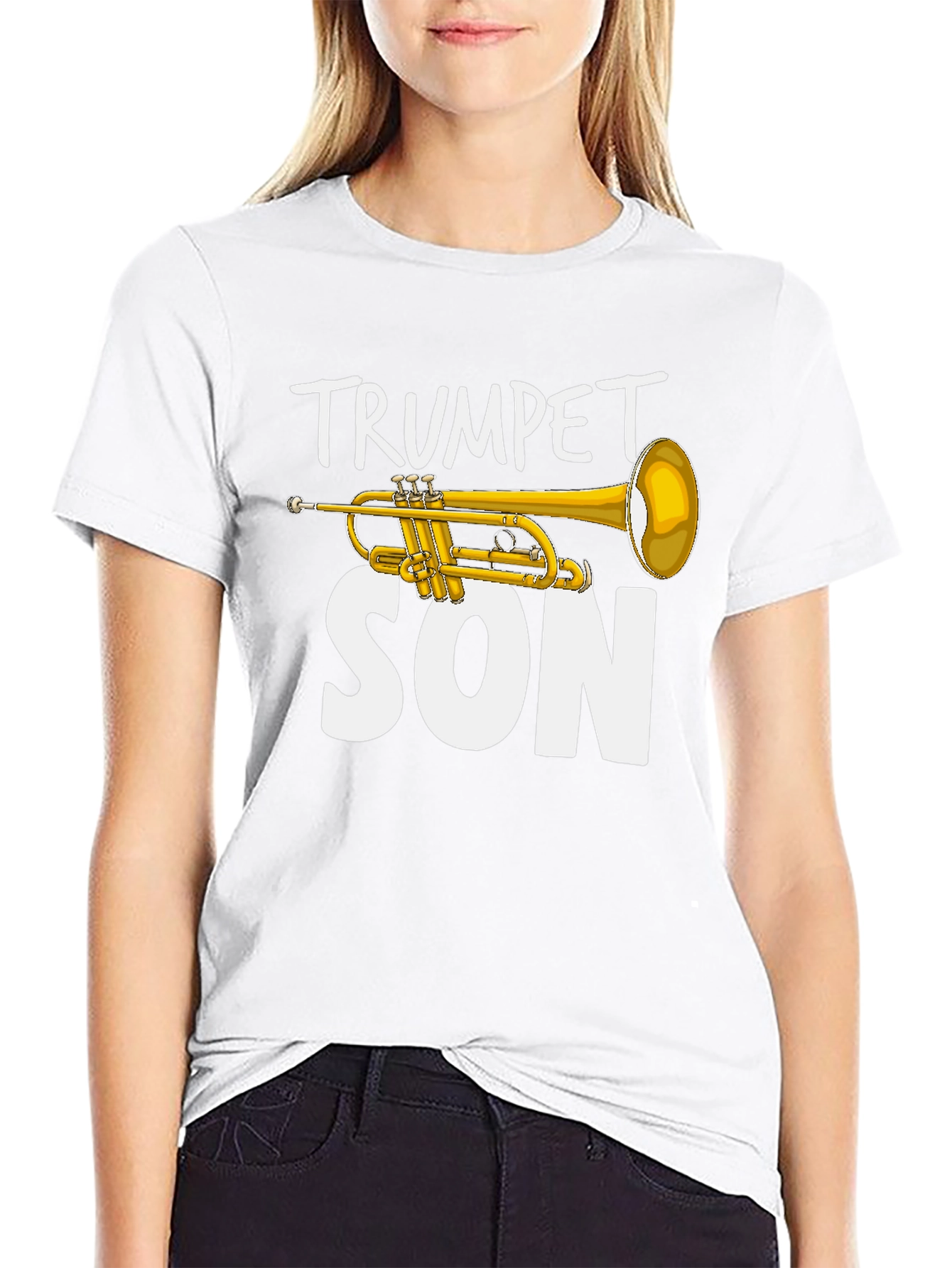 Trumpet Son Graphic T-Shirt - Music Lover Tee