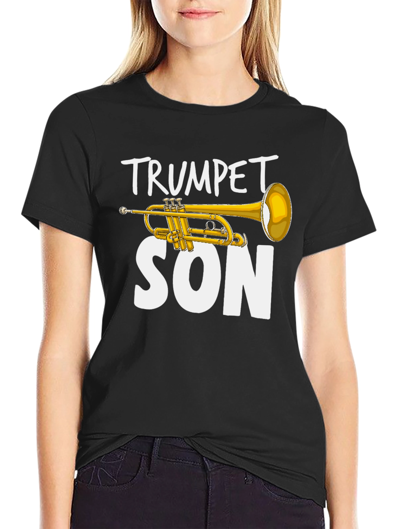 Trumpet Son Graphic T-Shirt - Music Lover Tee
