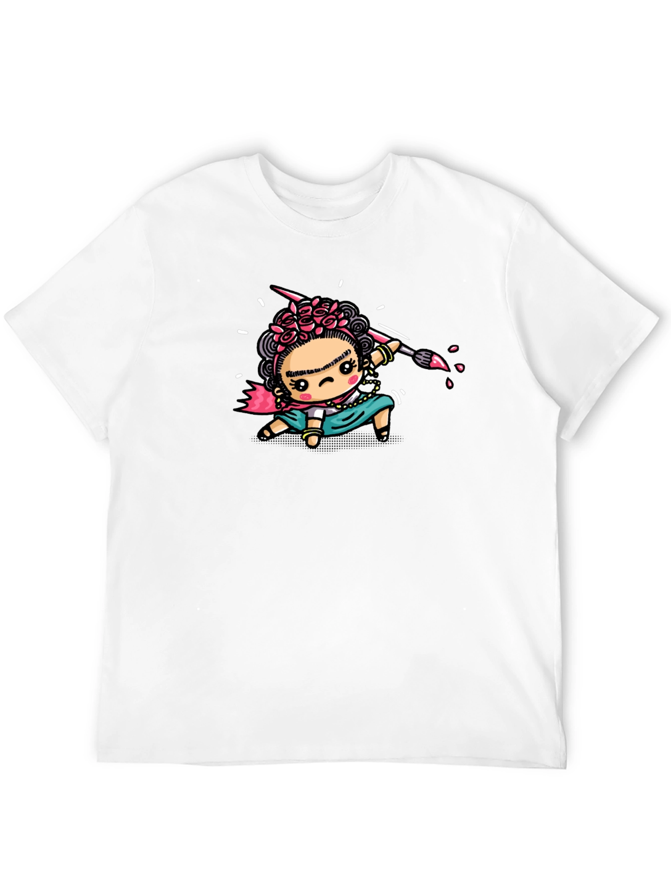 Frida Kahlo Cartoon T-Shirt